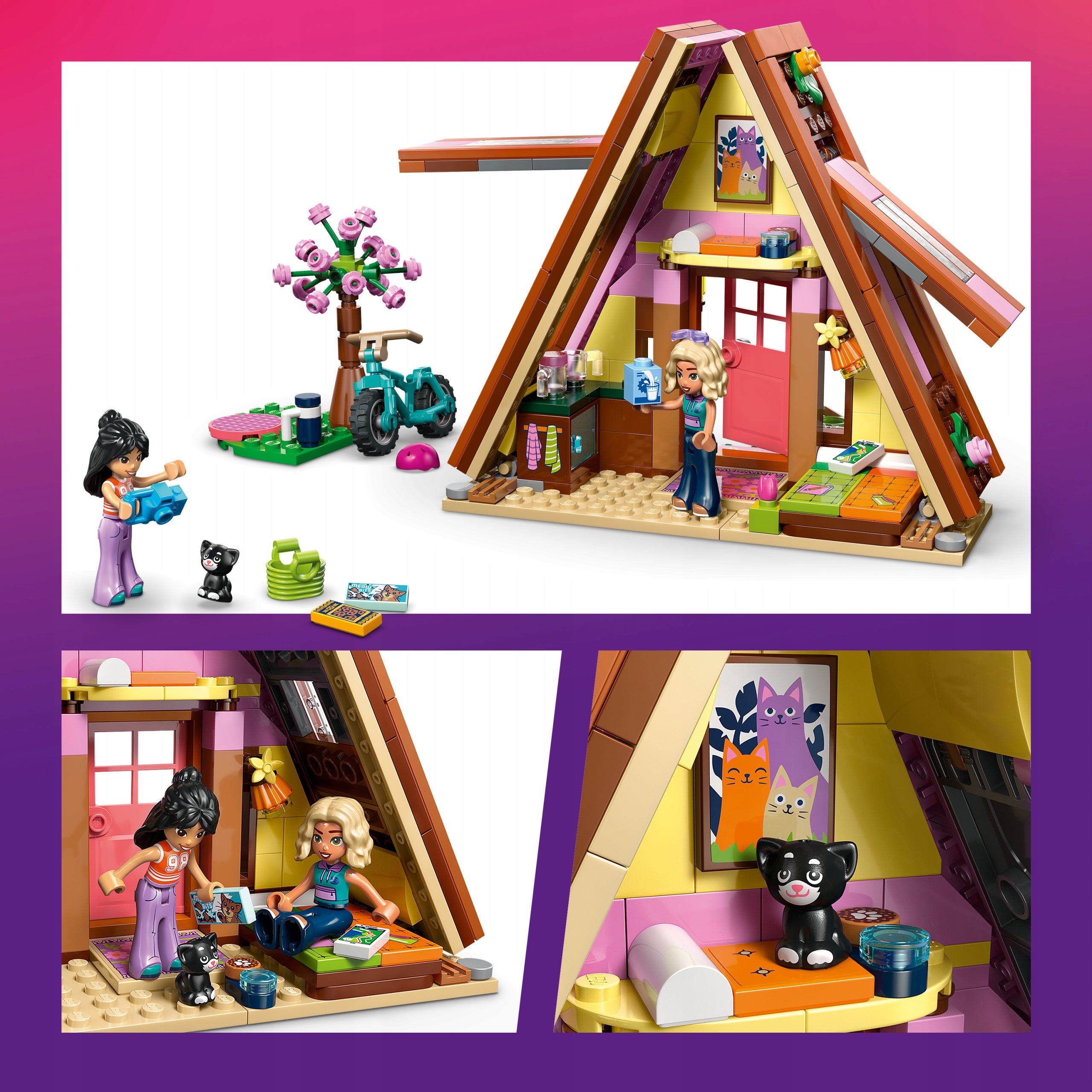 LEGO Friends Cottage on a luxury campsite 42682 Set name LEGO Friends 42682 Domek na luksusowym kempingu