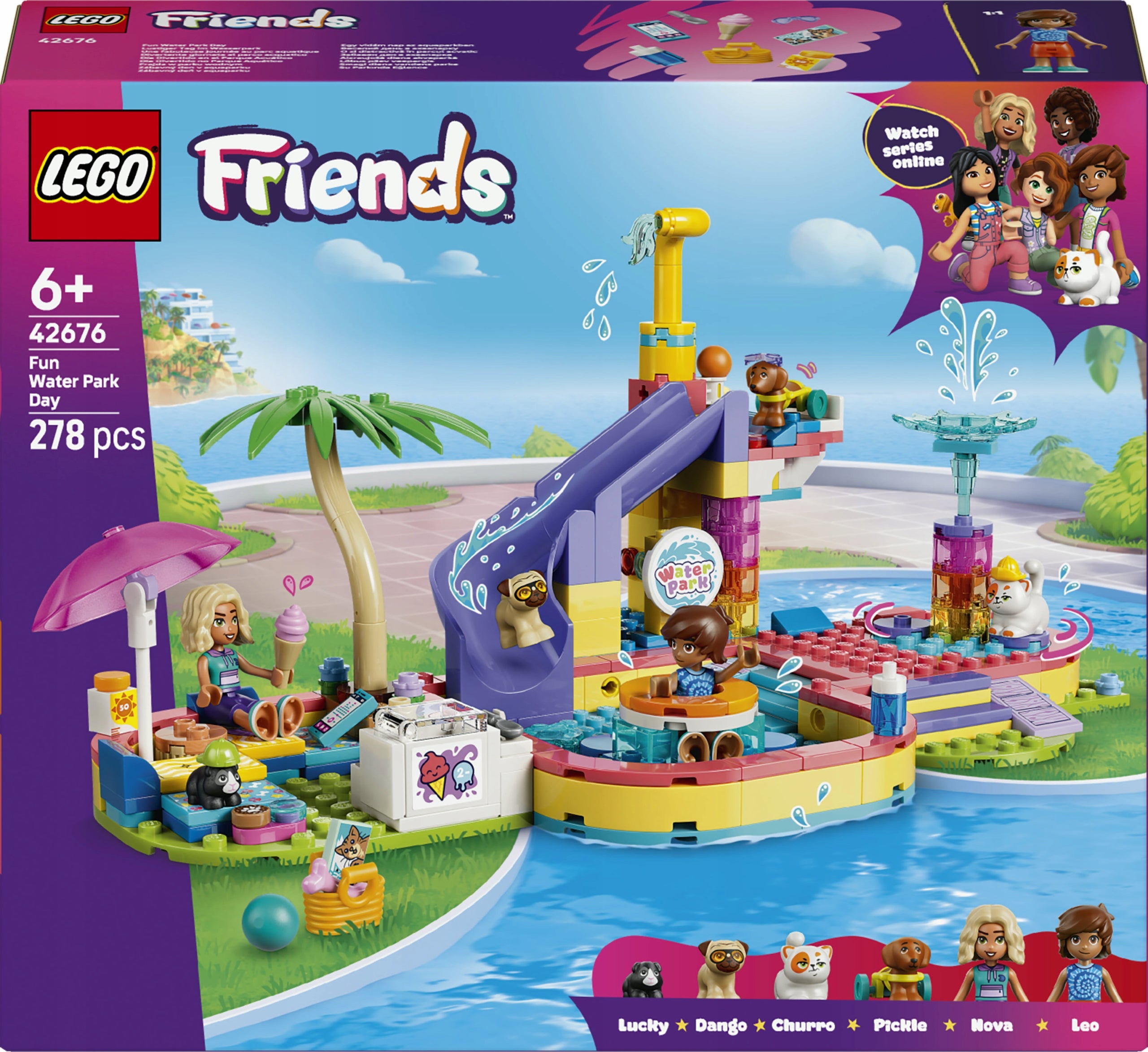 LEGO Friends Fun in the water park 42676