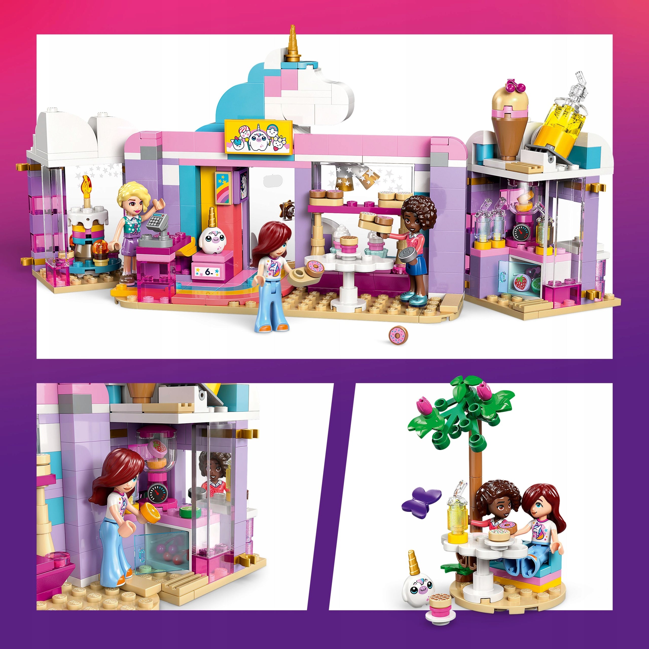 LEGO Friends Unicorn Cafe 42684 Set name LEGO Friends 42684 Kawiarnia marzeń jednorożca