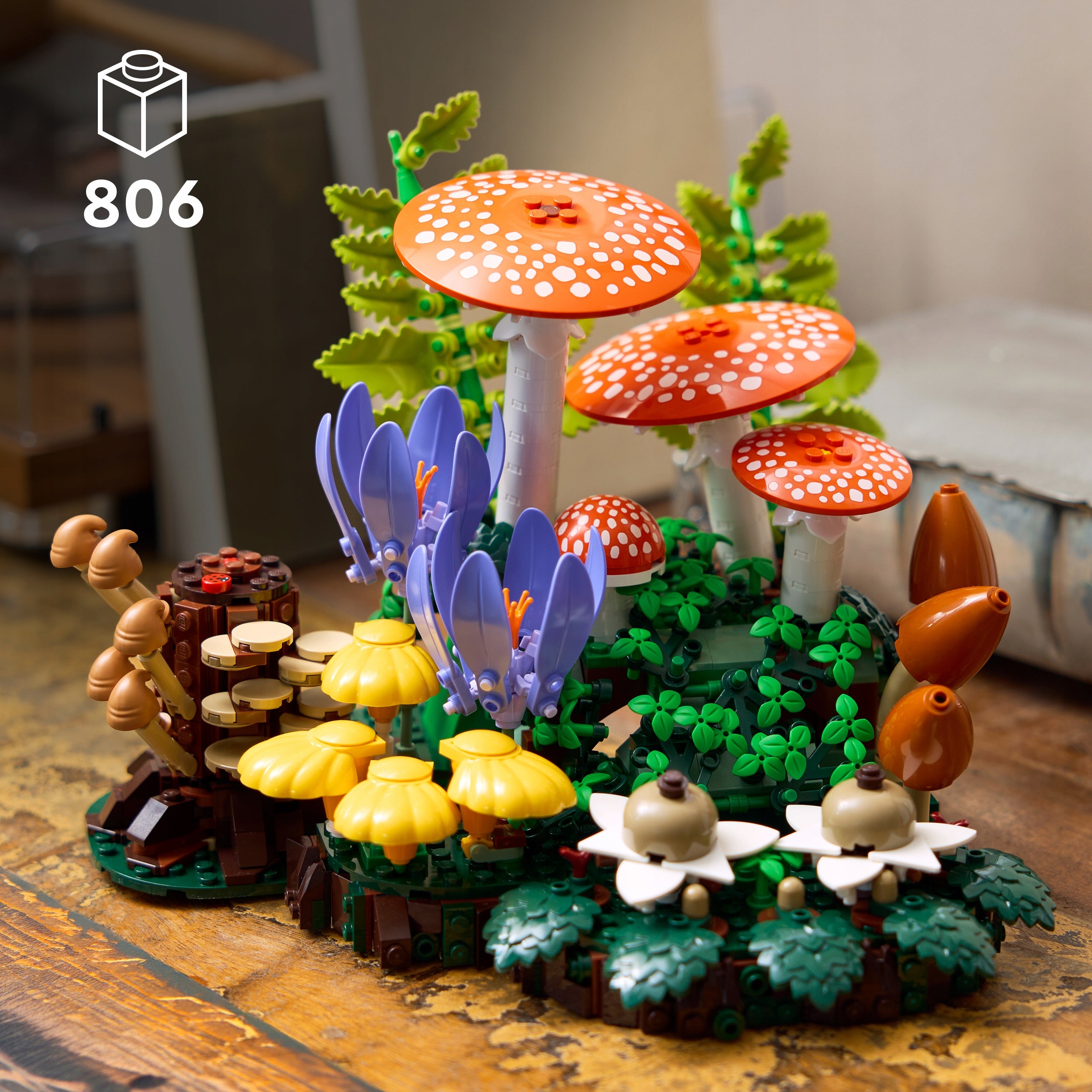 LEGO ICONS BOTANICALS Forest mushrooms 11505 Certificates and opinions CE EN 71