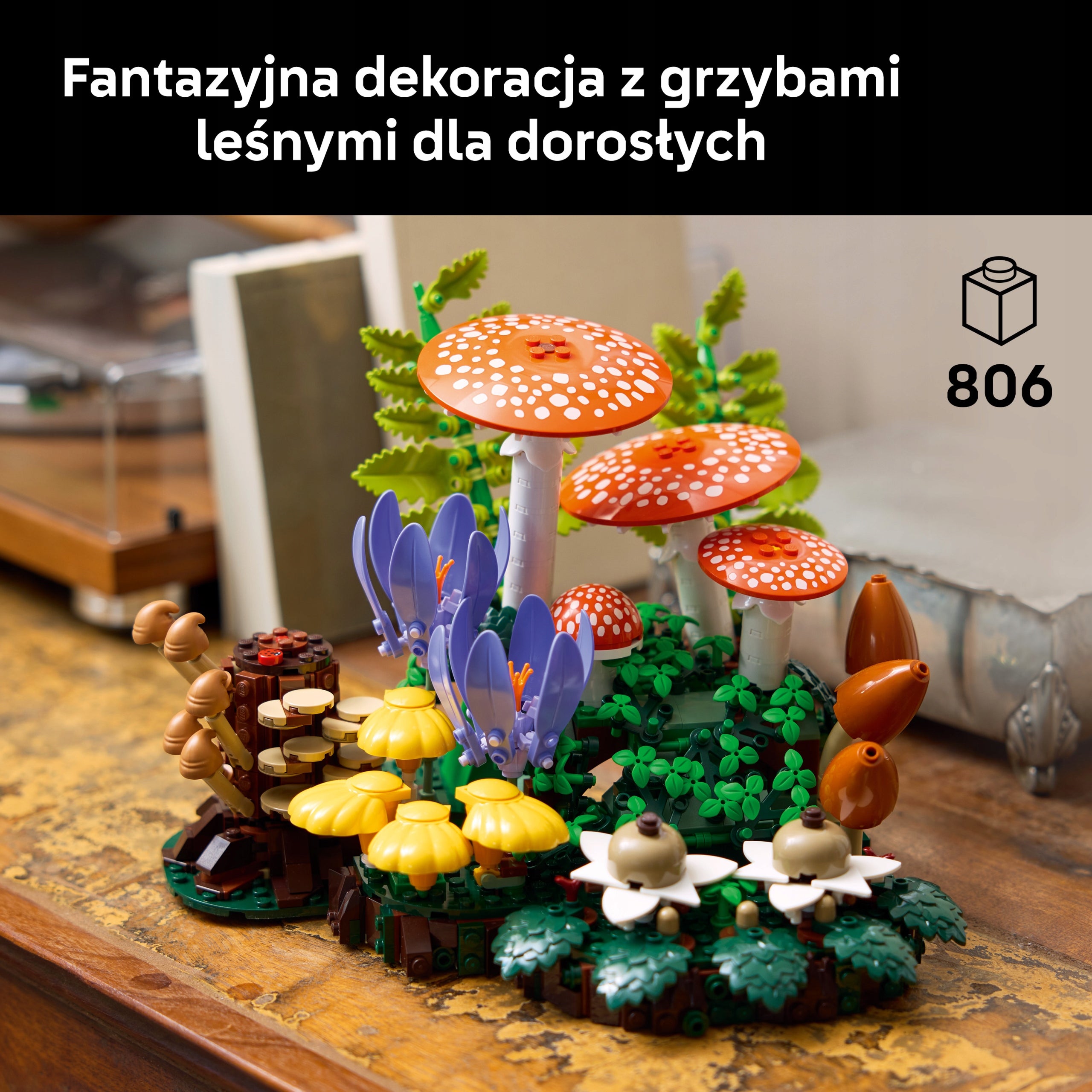 LEGO ICONS BOTANICALS Forest mushrooms 11505 Product number 11505