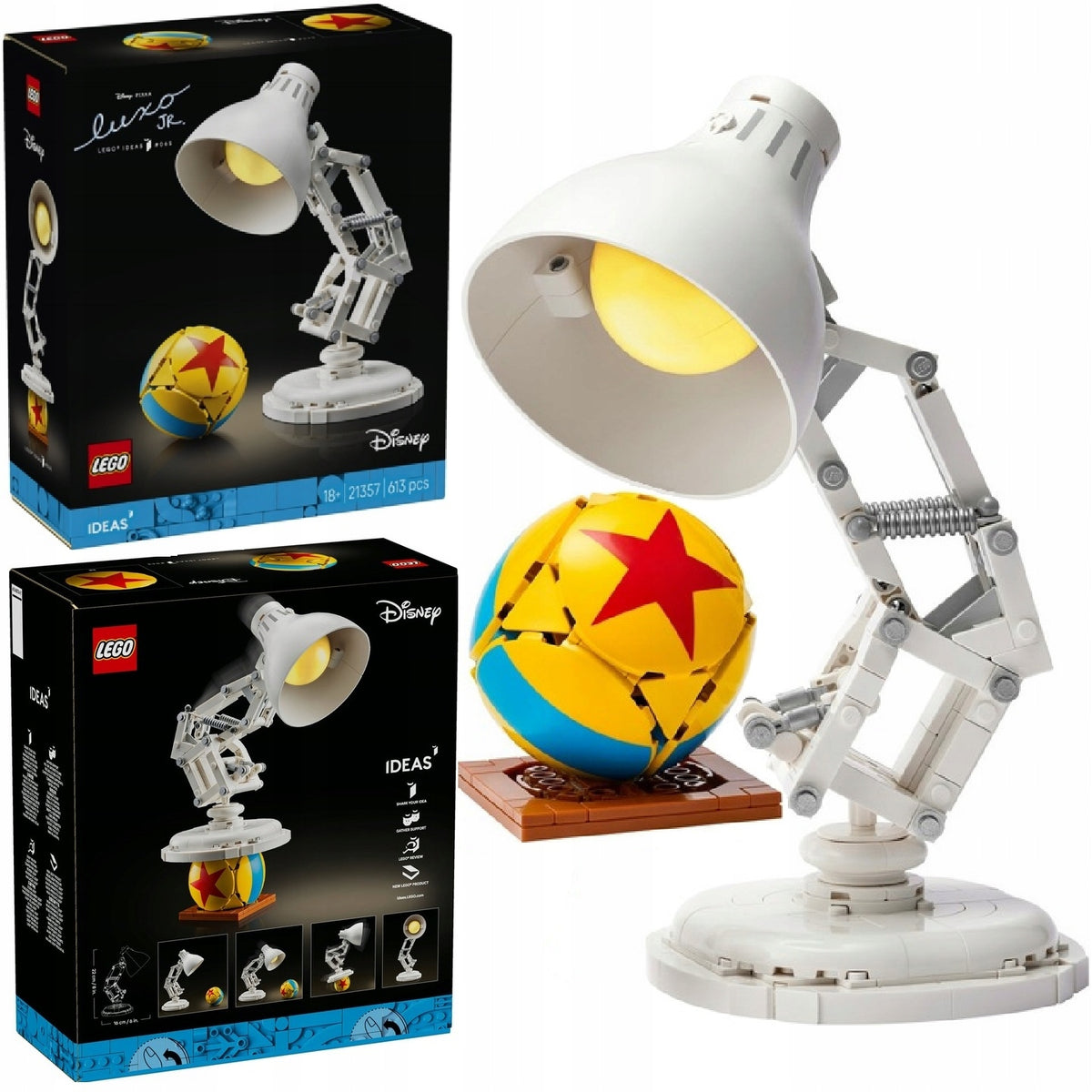 LEGO IDEAS DISNEY PIXAR LUXO JR. 21357 + CATALOGUE LEGO 2025 IN PDF VERSION