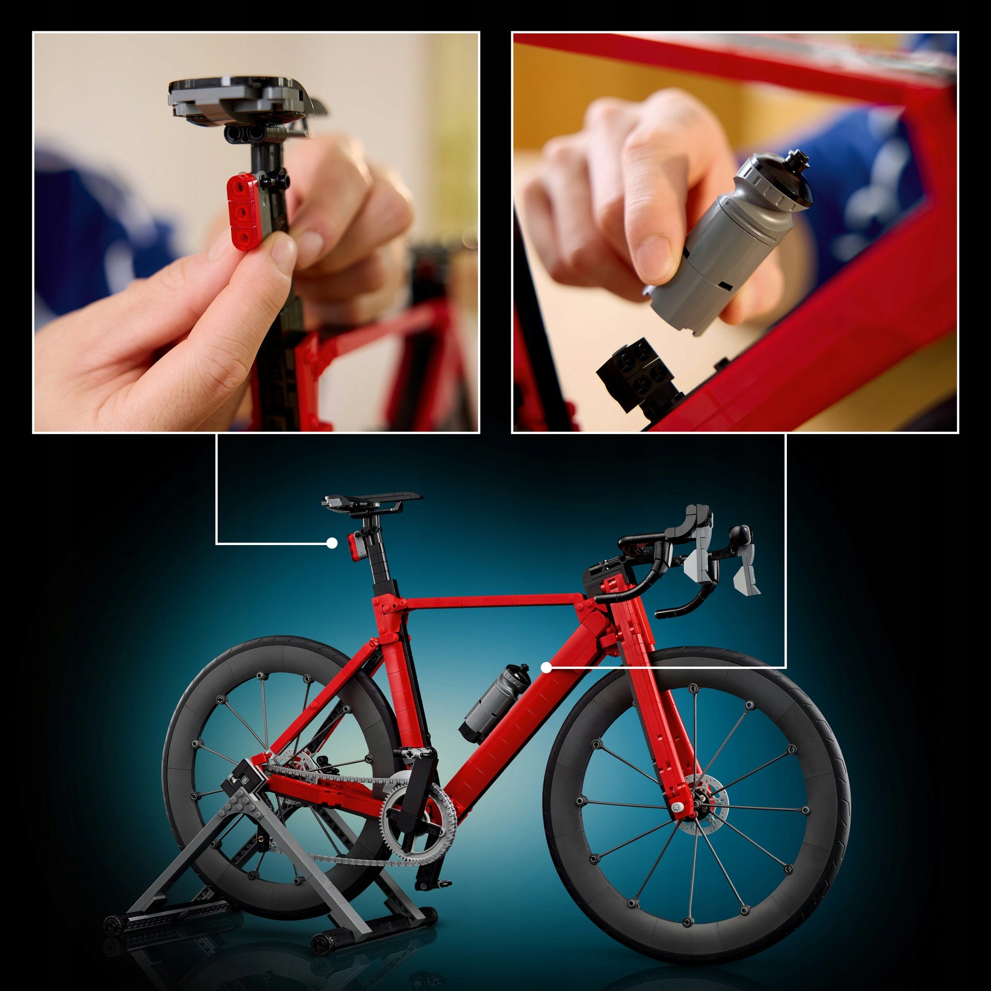 LEGO Icons 11380 Road bike Minimum kid's age 18