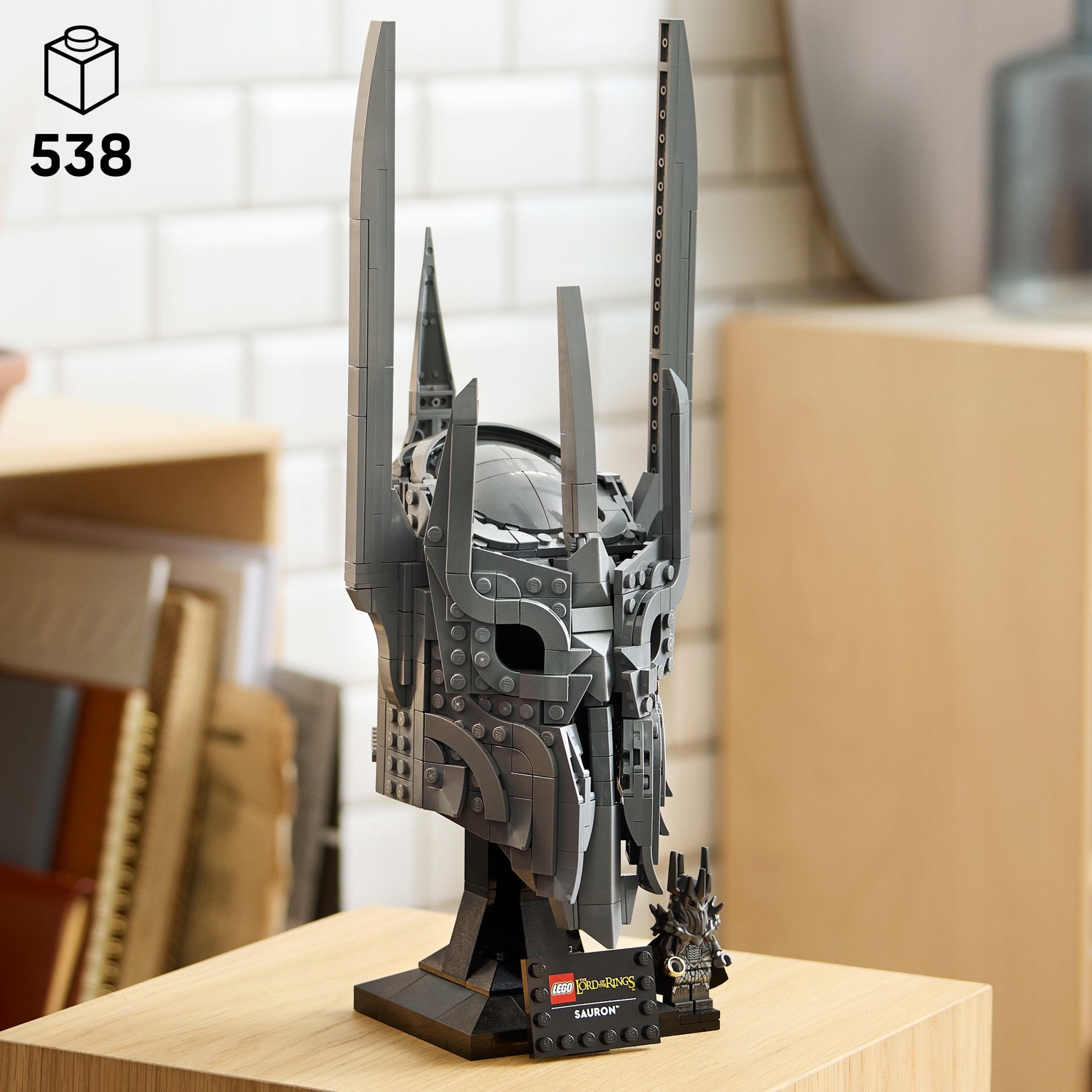 LEGO Icons Lord of the Rings: The Helmet of Sauron 11373 Brand LEGO