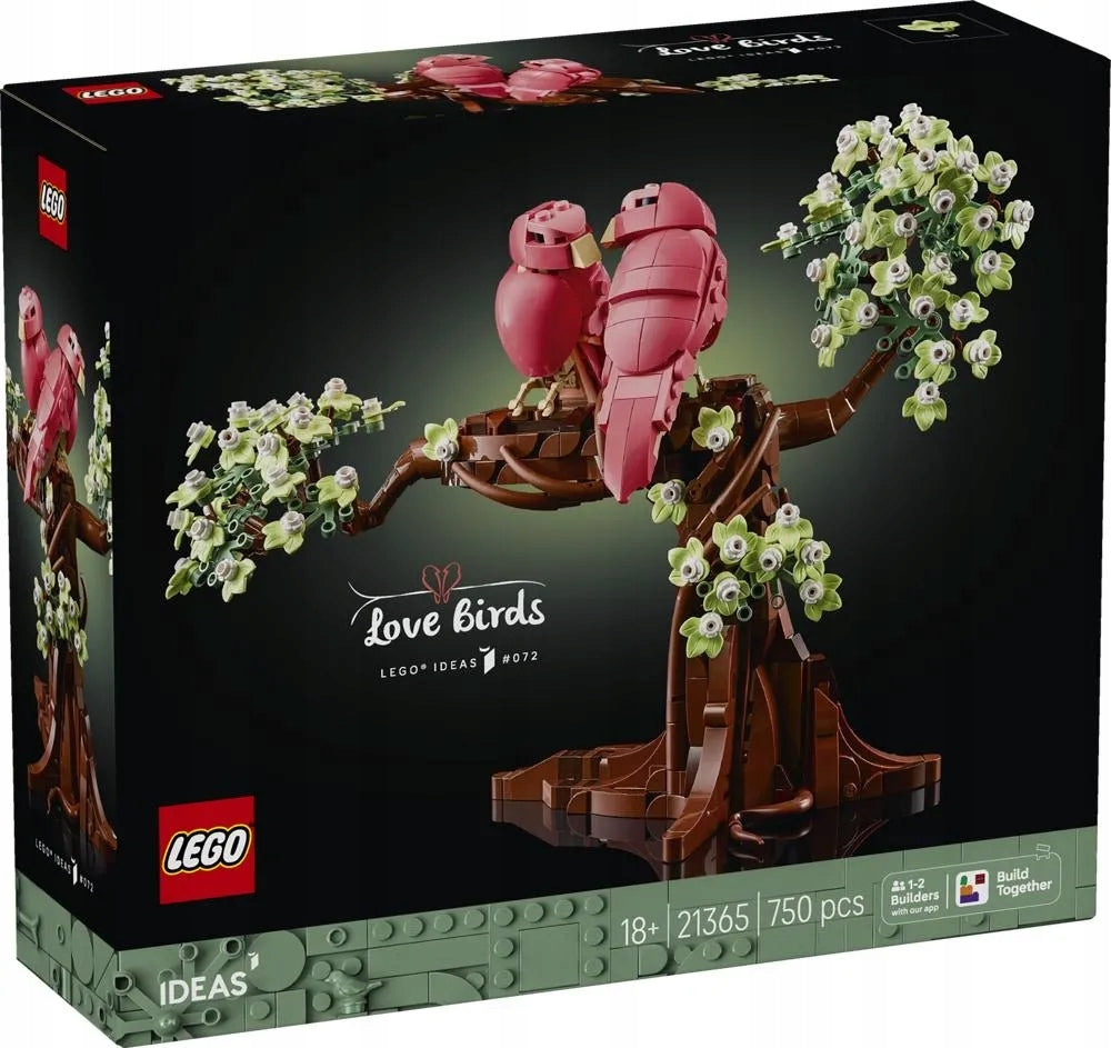 LEGO Ideas Parrots inseparable 21365 Packaging status original