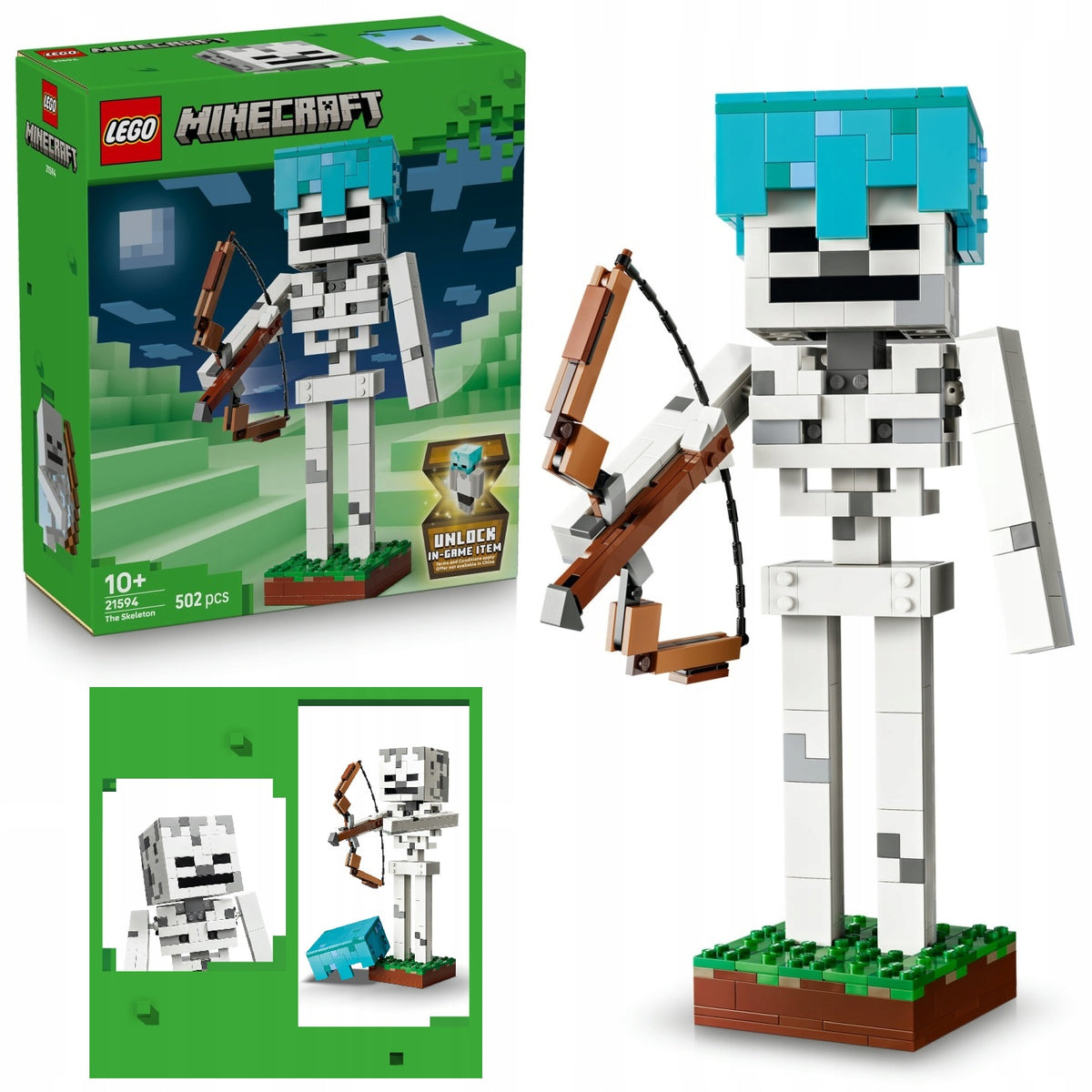 LEGO Minecraft 21594 Skeleton + LEGO Directory in PDF version