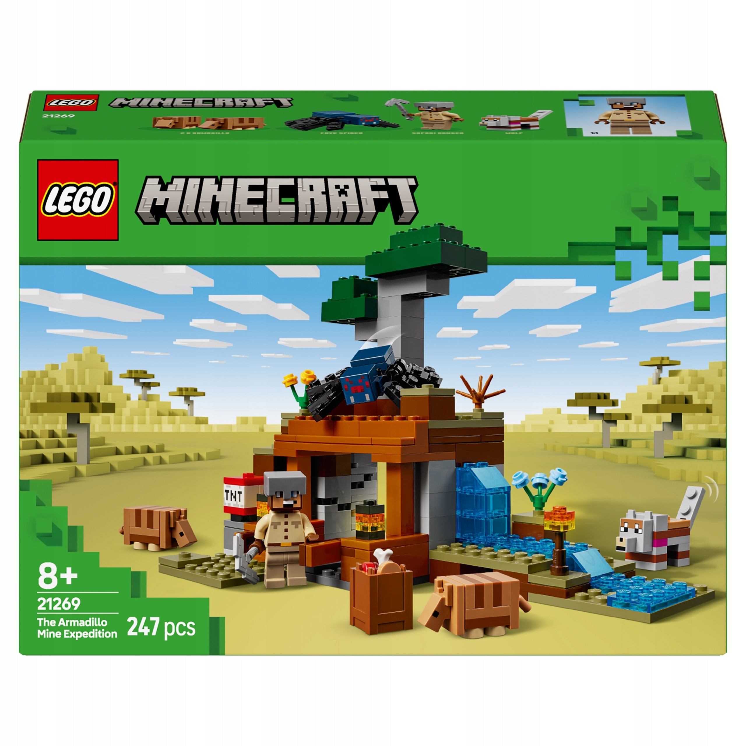 LEGO Minecraft Expedition to the battleship mine 21269