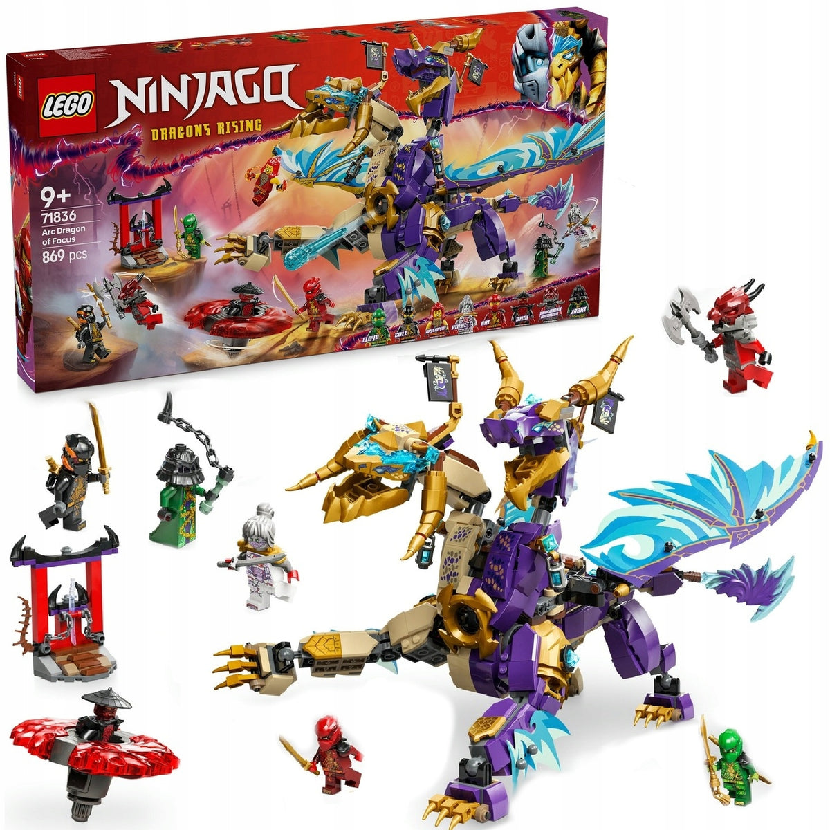 LEGO NINJAGO 71836 ARCHDRAGON OF FOCUS + CATALOG LEGO 2025 IN PDF VERSION