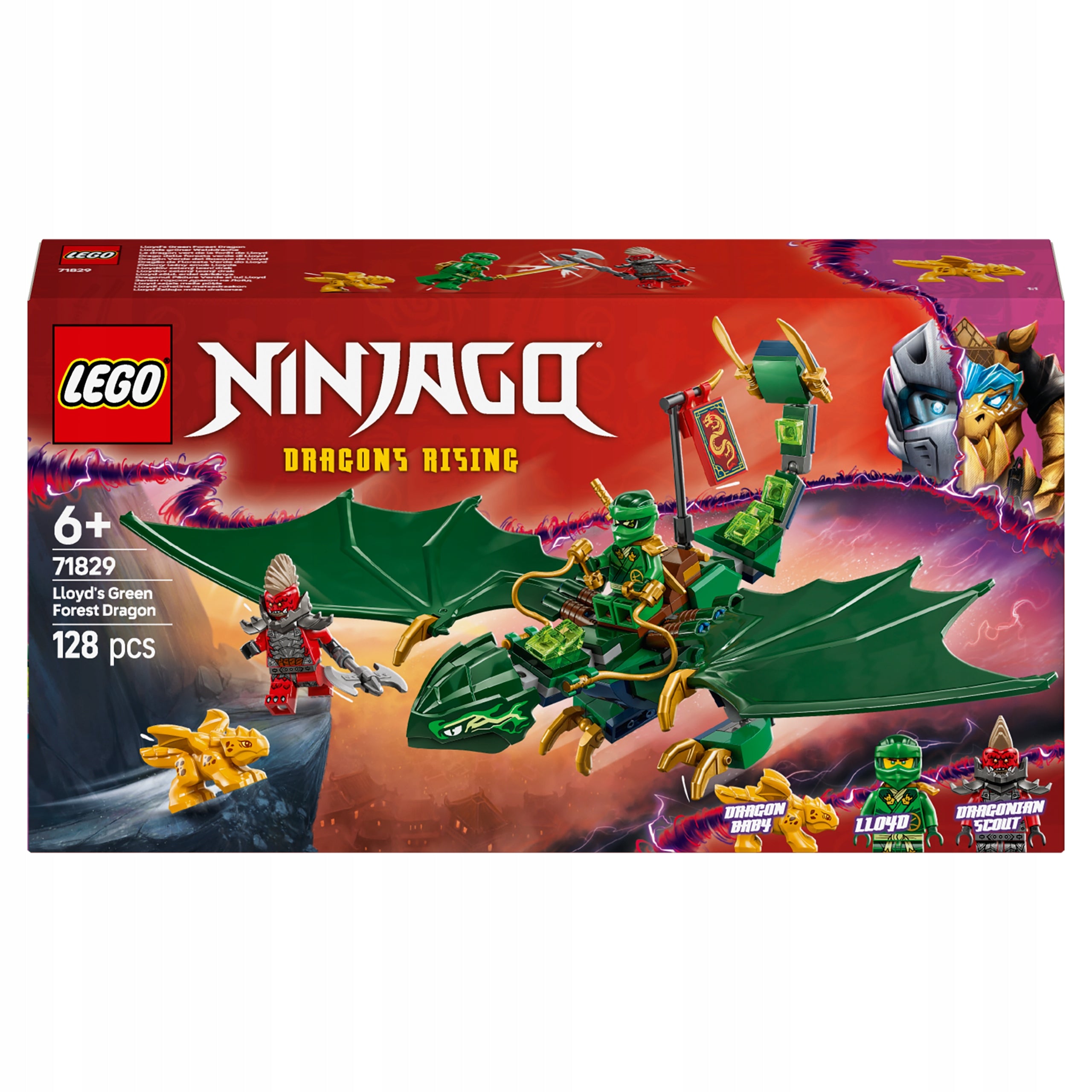 LEGO NINJAGO Green forest dragon Lloyda 71829