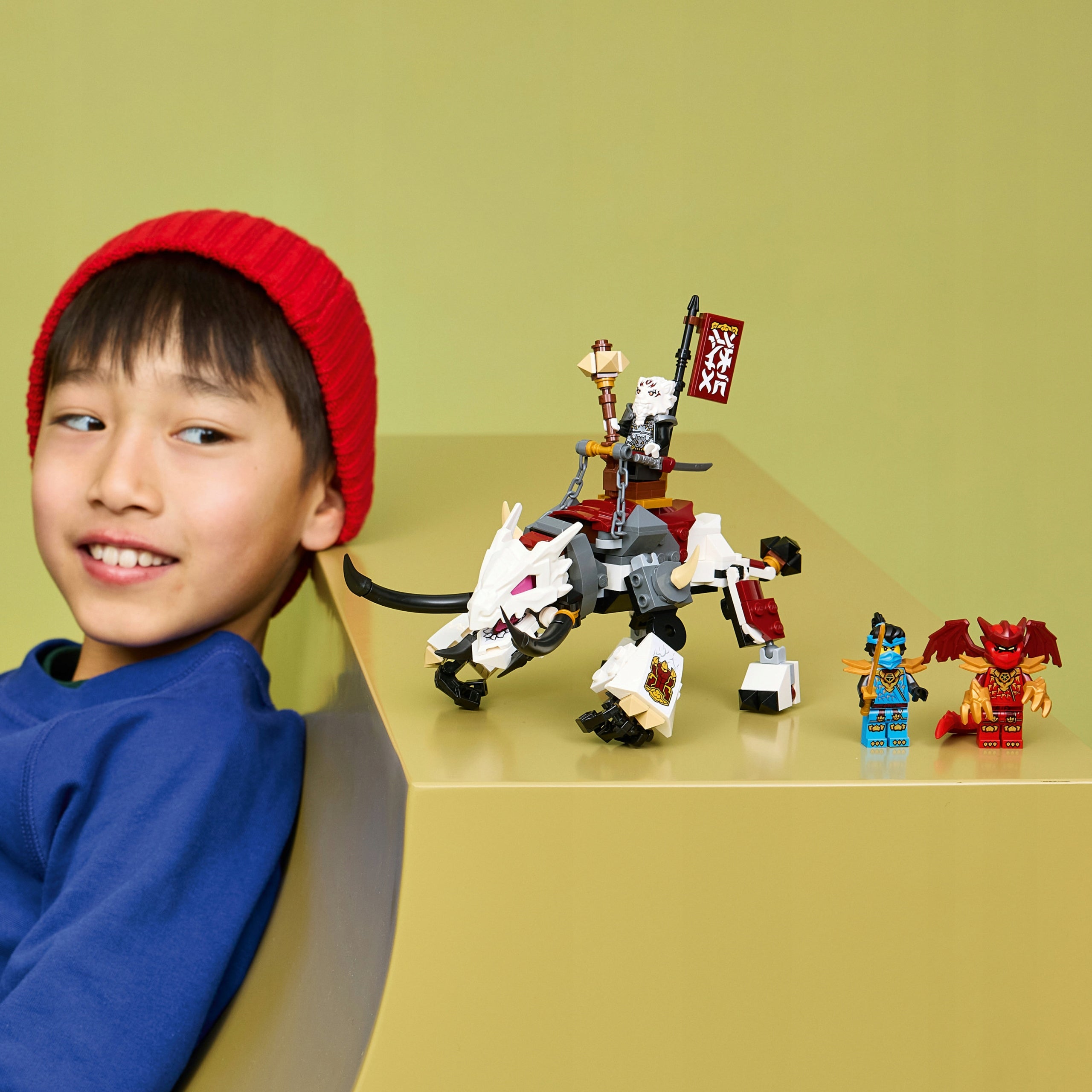 LEGO NINJAGO Zilvar and the Dragon Beast Grimtak 71863 Minimum kid's age 10