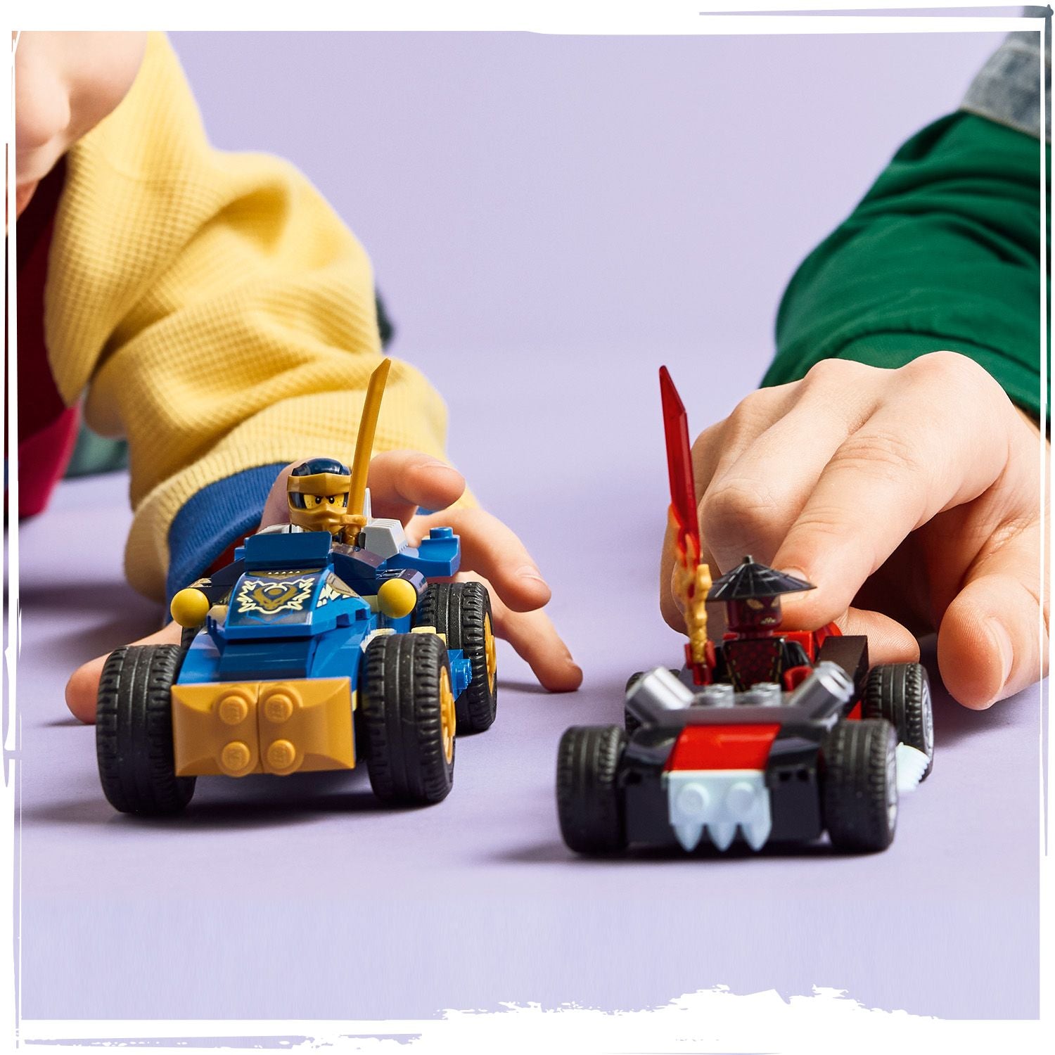 LEGO Ninjago 71840 Rogue vs Drix Racing Duel Minimum kid's age 4