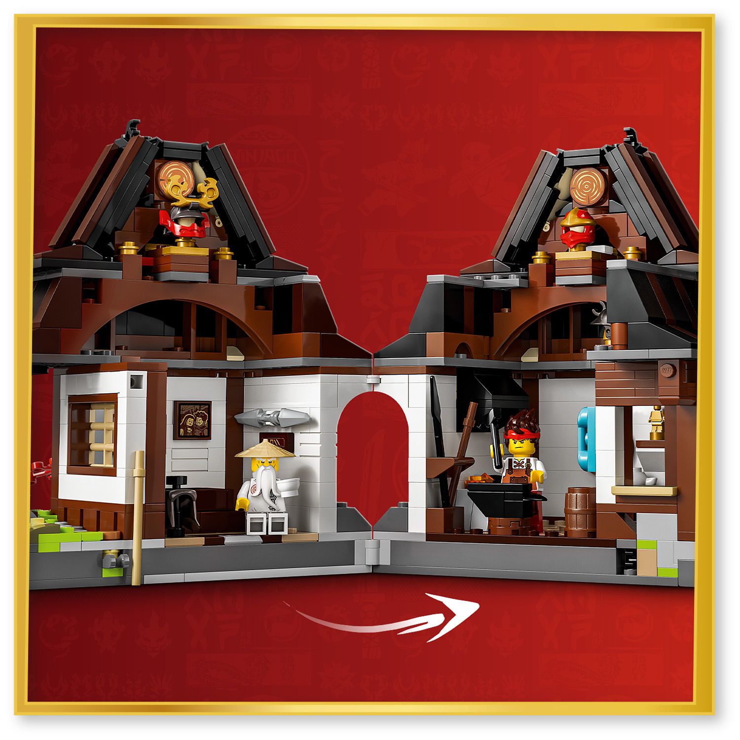 LEGO Ninjago 71858 Forge Four Weapons 15th Anniversary Product number 71858