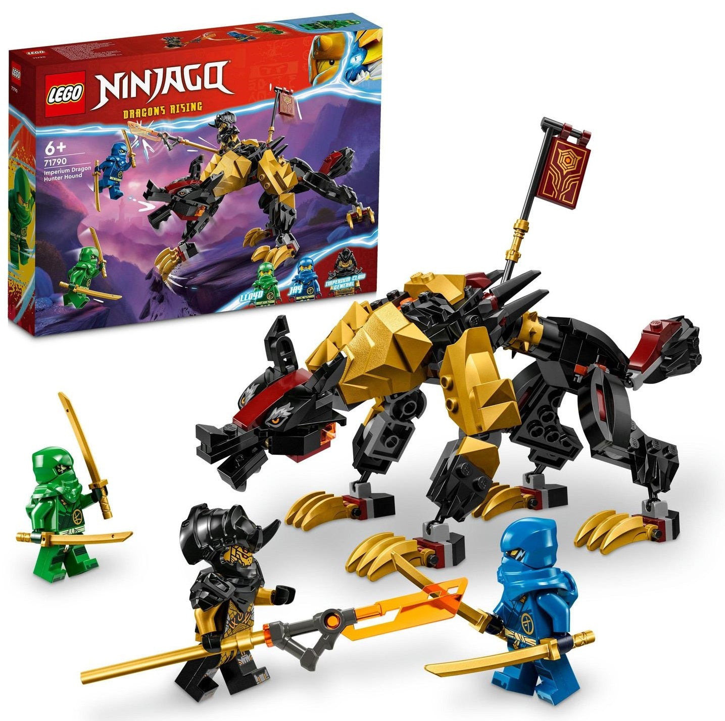 LEGO Ninjago Imperial Dragon Hunter 71790 Minimum kid's age 6