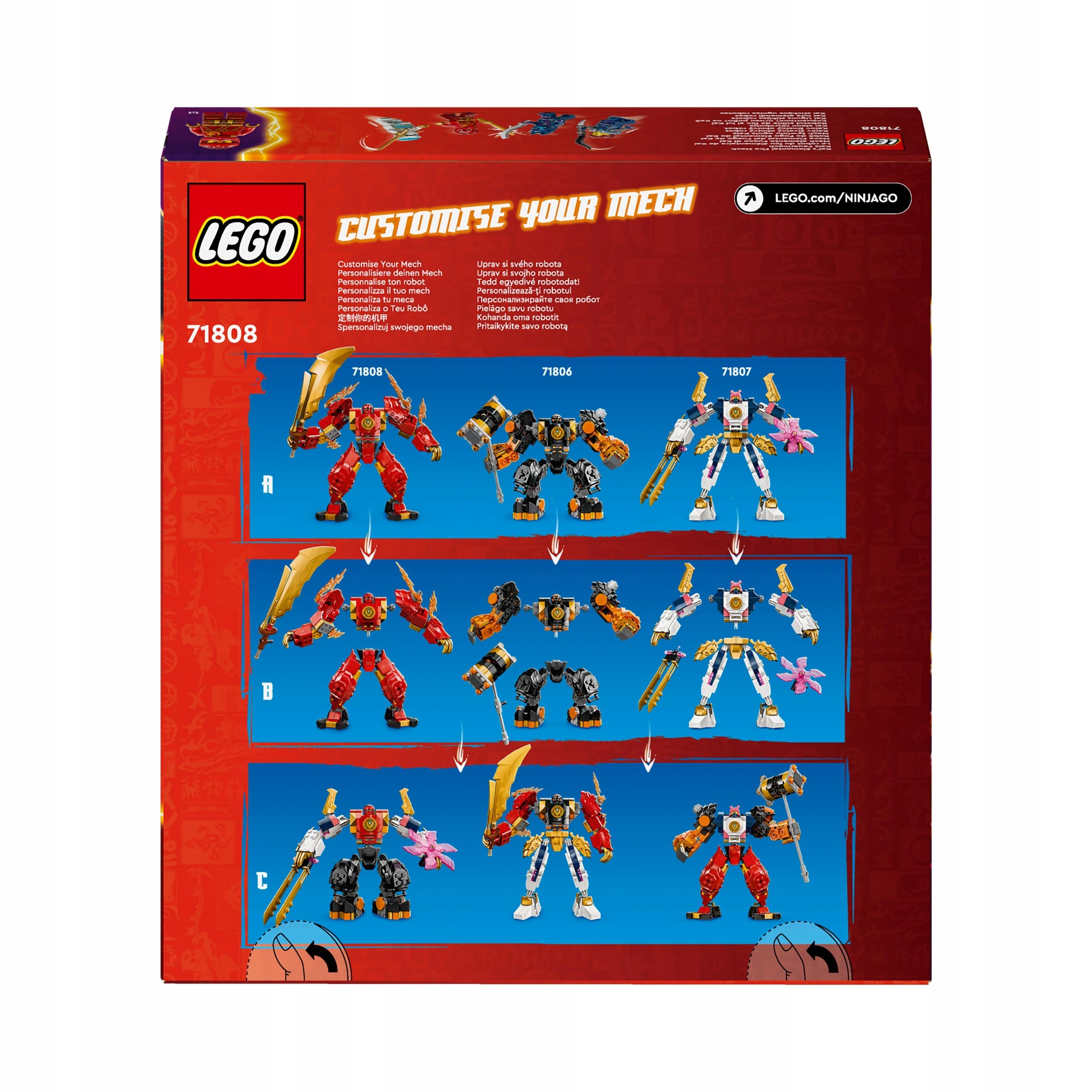 LEGO Ninjago Moss of the element of fire Kaia 71808 Gender boys girls