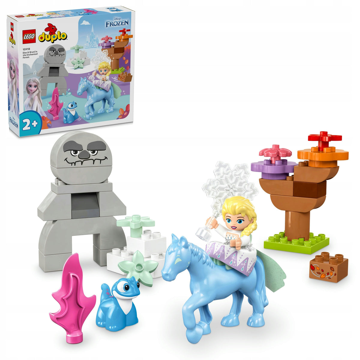 LEGO(R) DUPLO 10418 Elsa and Bruni in Enchanted Le