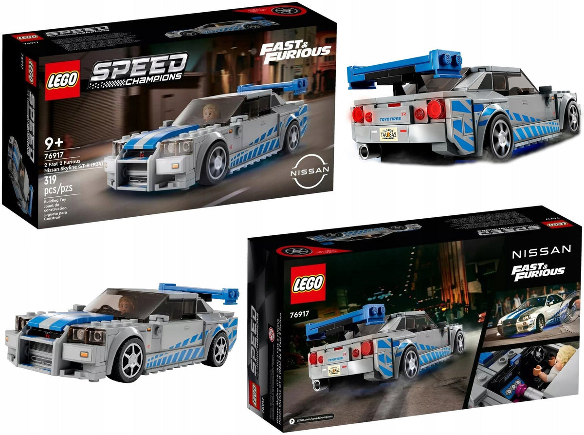 LEGO SPEED CHAMPIONS 76917 NISSAN SKYLINE GT-R – THE LEGENDARY SUPERCAR. Brand LEGO