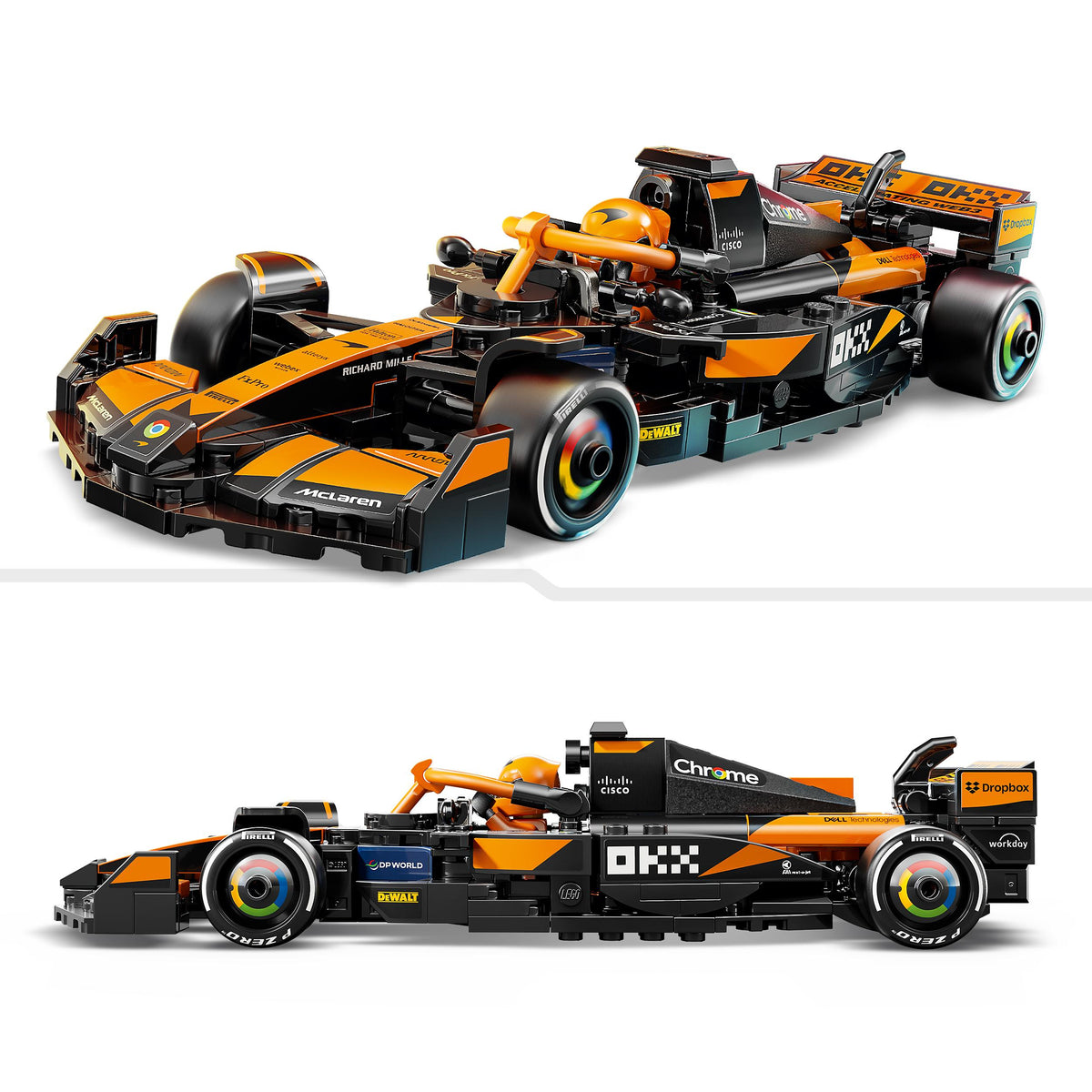 LEGO SPEED CHAMPIONS 77251 F1 BOLID MCLAREN TEAM MCL38 + LEGO CATALOG IN PDF EAN (GTIN) 5702017816180