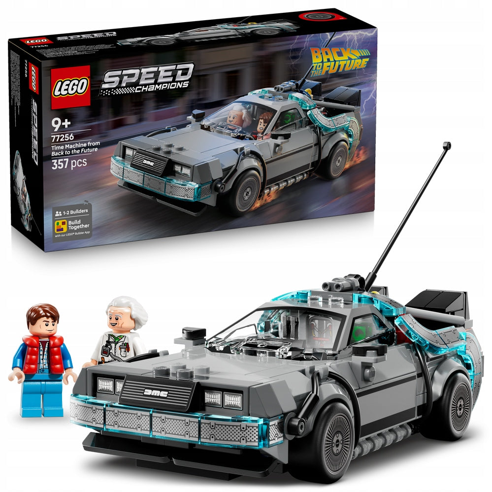 LEGO SPEED CHAMPIONS 77256 TIME MACHINE FROM BACK TO THE FUTURE Packaging status original