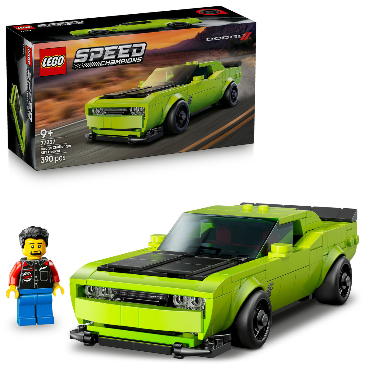 LEGO SPEED CHAMPIONS DODGE CHALLENGER SRT HELLCAT 77237 + LEGO CATALOG IN PDF EAN (GTIN) 5702017816043