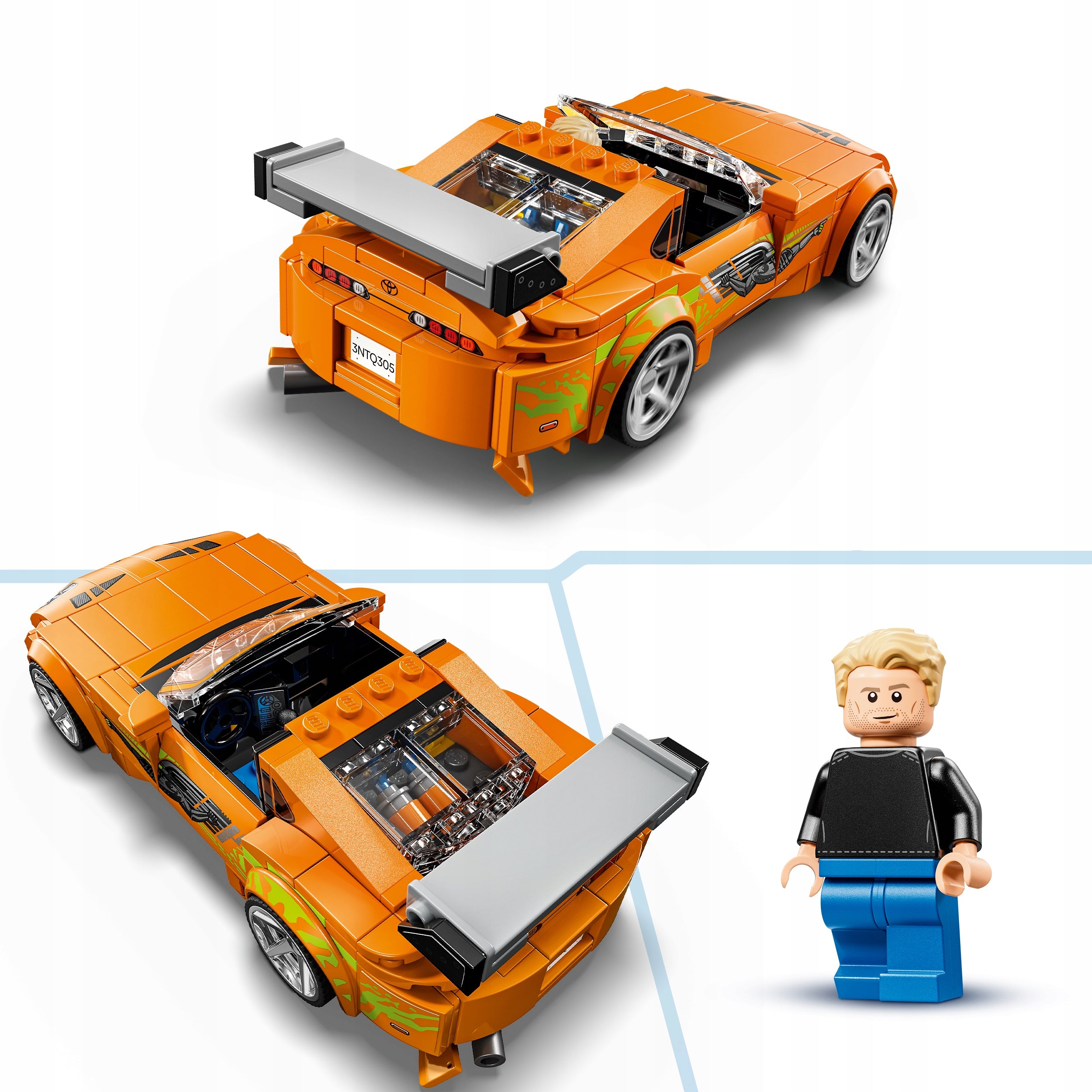 LEGO SPEED CHAMPIONS Fast and Furious Toyota Supra MK4 77260 Brand LEGO