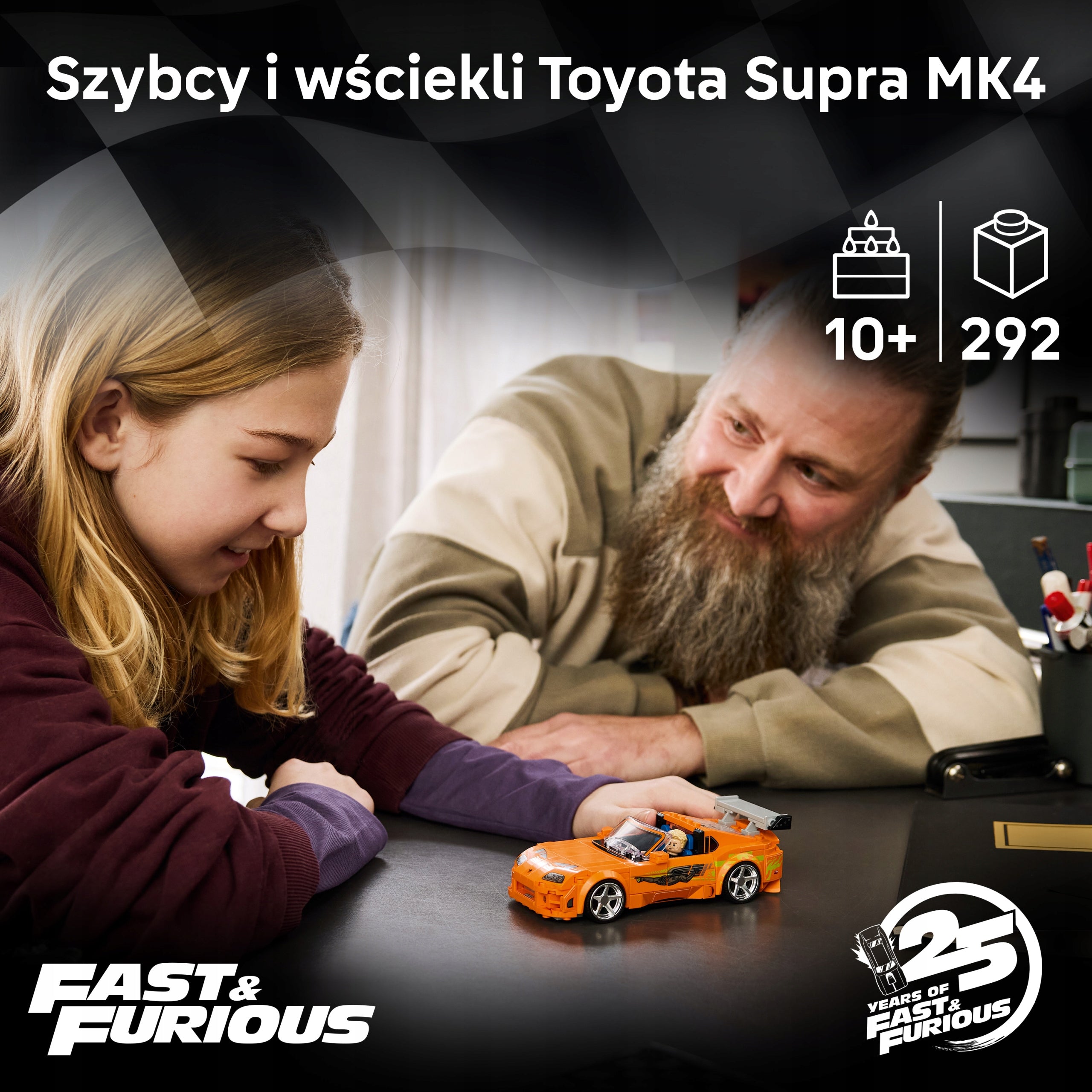 LEGO SPEED CHAMPIONS Fast and Furious Toyota Supra MK4 77260 Information regarding product safety and compliance Not suitable for children under 36 months of age
