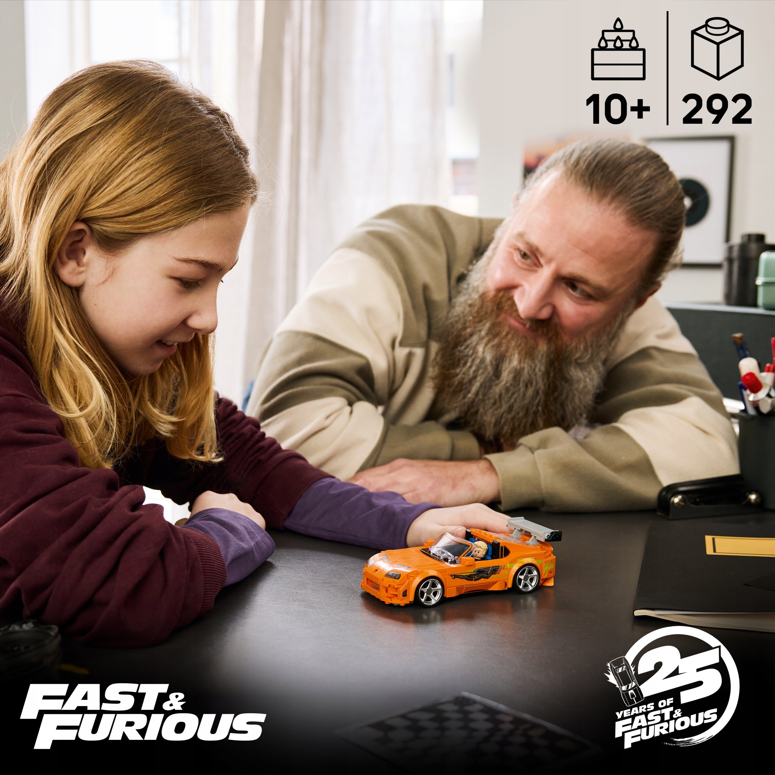 LEGO SPEED CHAMPIONS Fast and Furious Toyota Supra MK4 77260 Minimum kid's age 18