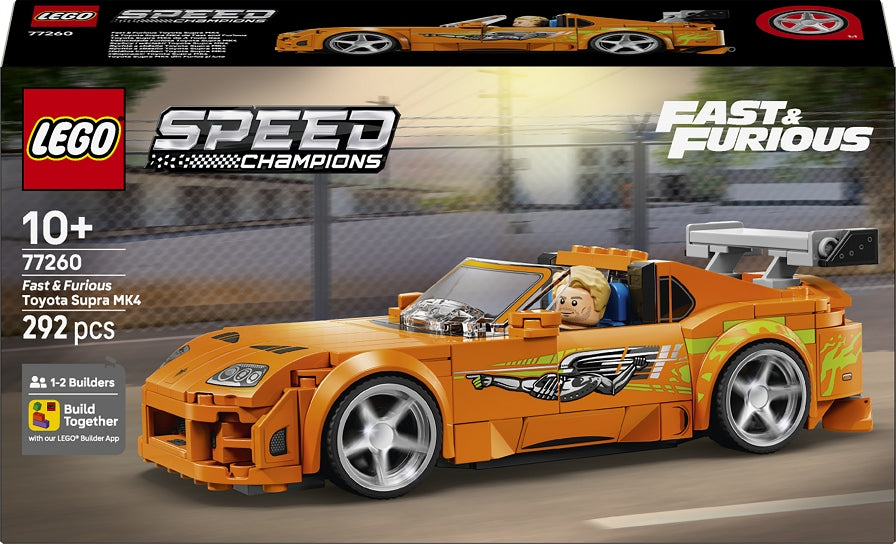 LEGO SPEED CHAMPIONS Fast and Furious Toyota Supra MK4 77260