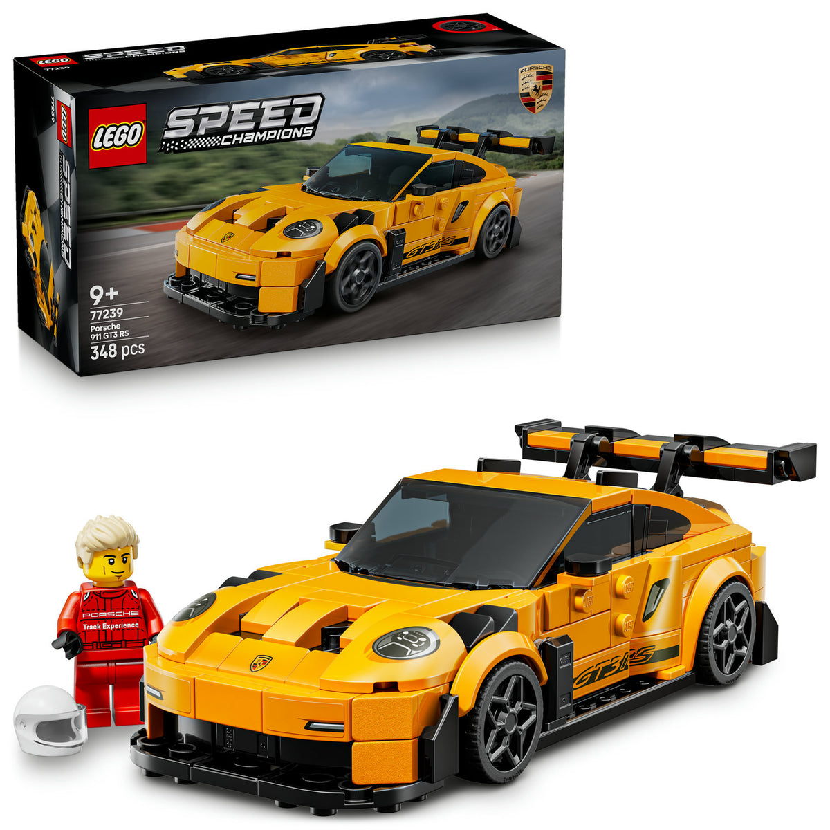 LEGO SPEED CHAMPIONS SUPERCAR PORSCHE 911 GT3 RS 77239 + CATALOG IN PDF EAN (GTIN) 5702017816074