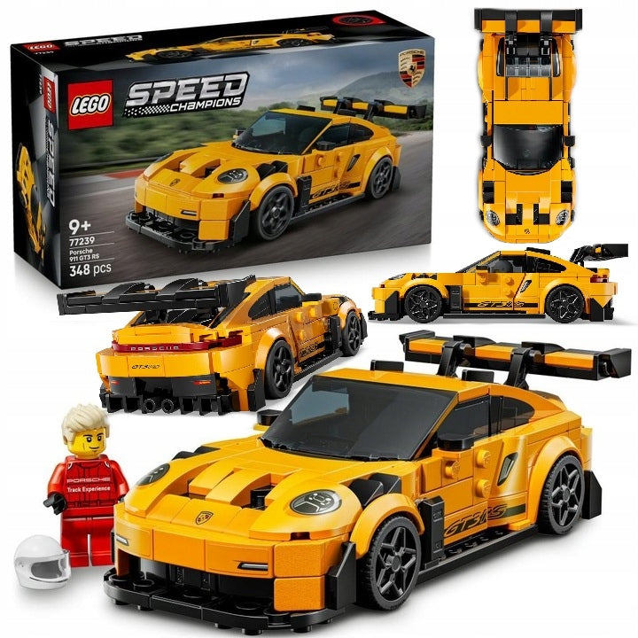 LEGO SPEED CHAMPIONS SUPERCAR PORSCHE 911 GT3 RS 77239 + CATALOG IN PDF