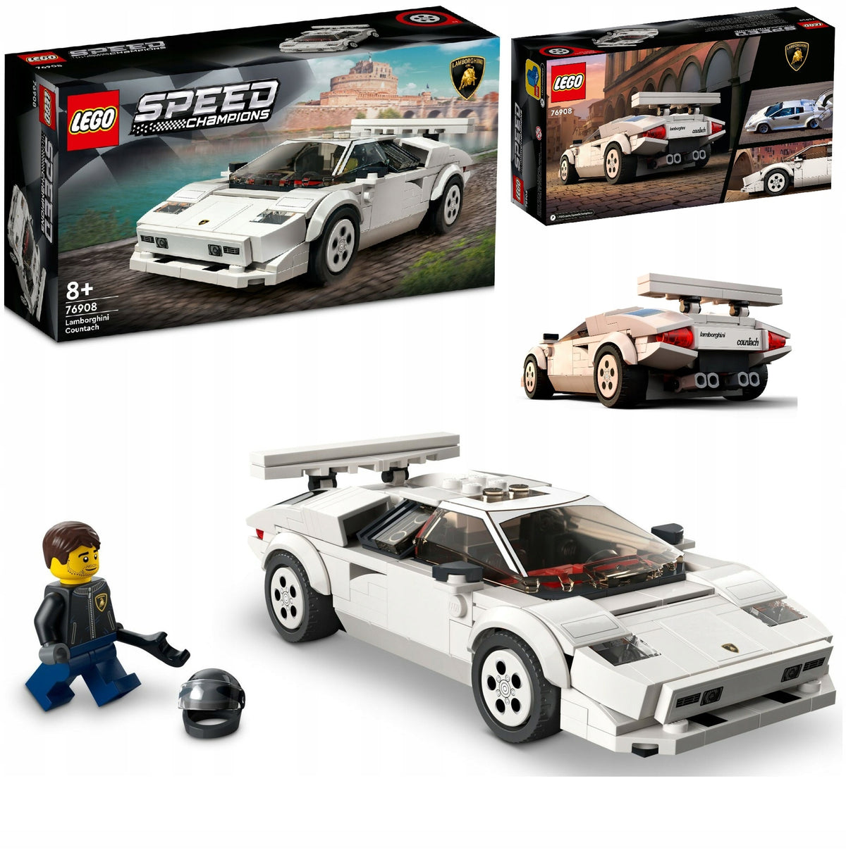LEGO Speed Champions 76908 Lamborghini Countach Gift