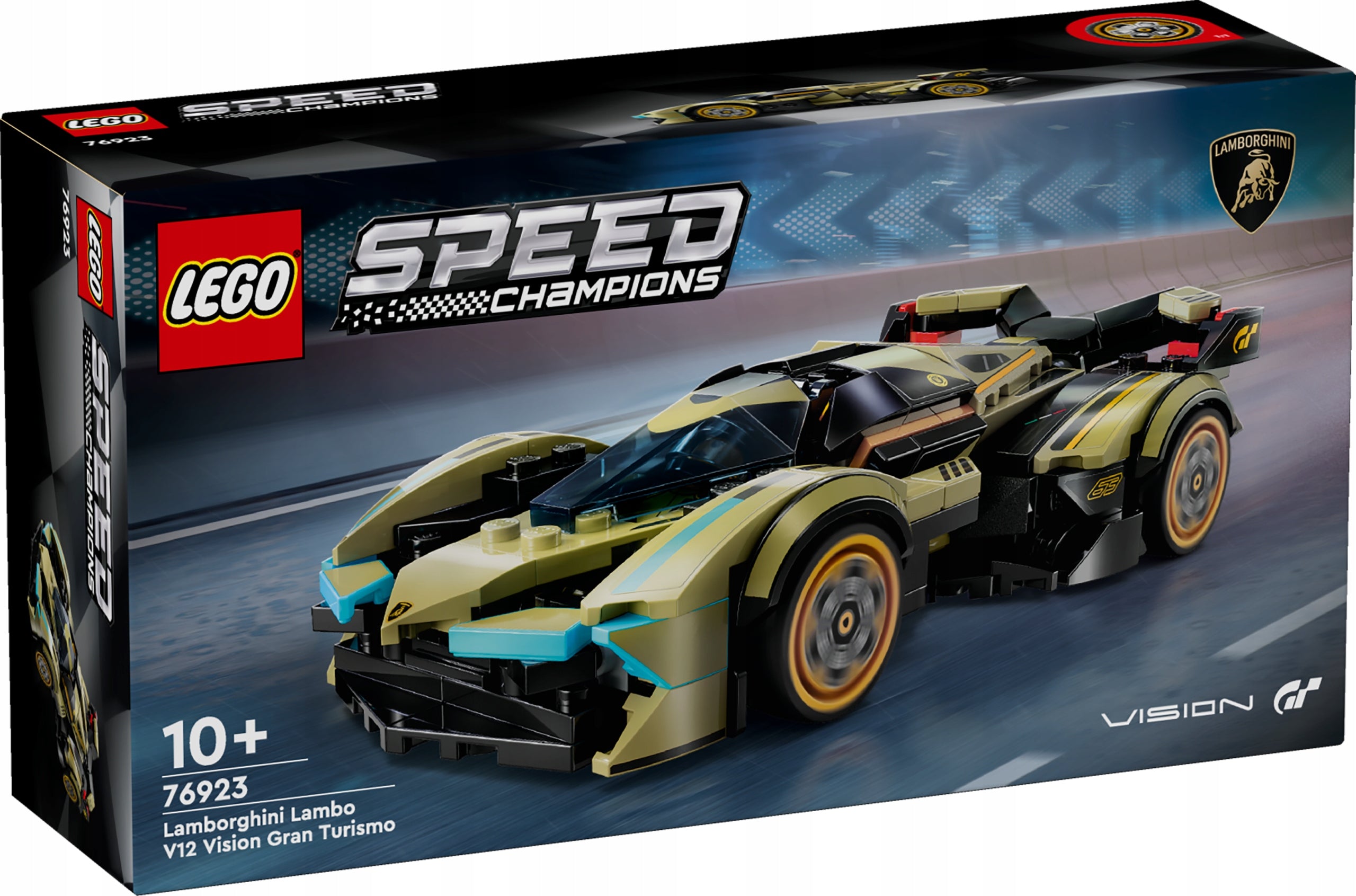 LEGO Speed Champions 76923 Lamborghini Lambo V12 Vision GT Supercar Packaging status original