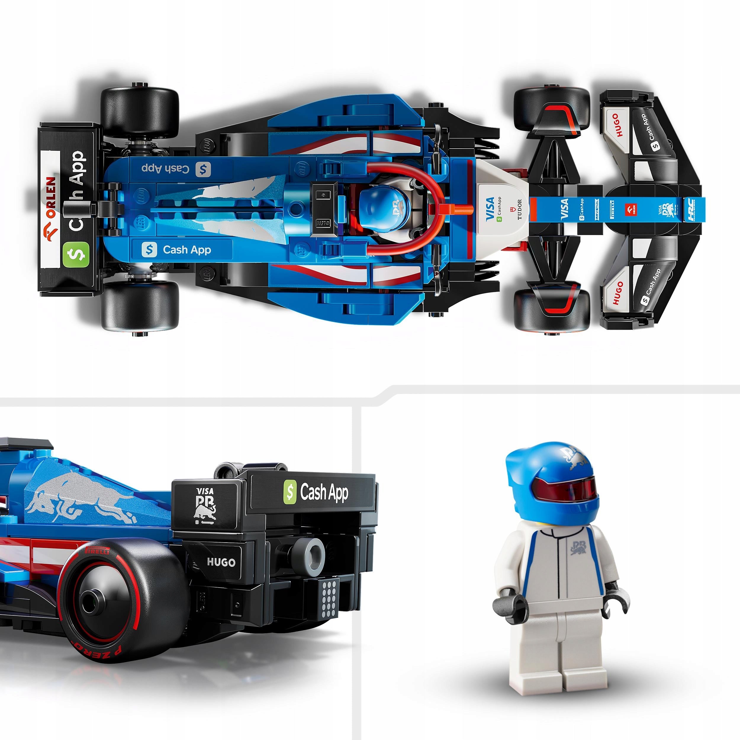 LEGO Speed Champions 77246 Visa Cash App RB VCARB 01 F1 Race Car Information regarding product safety and compliance Not suitable for children under 36 months of age