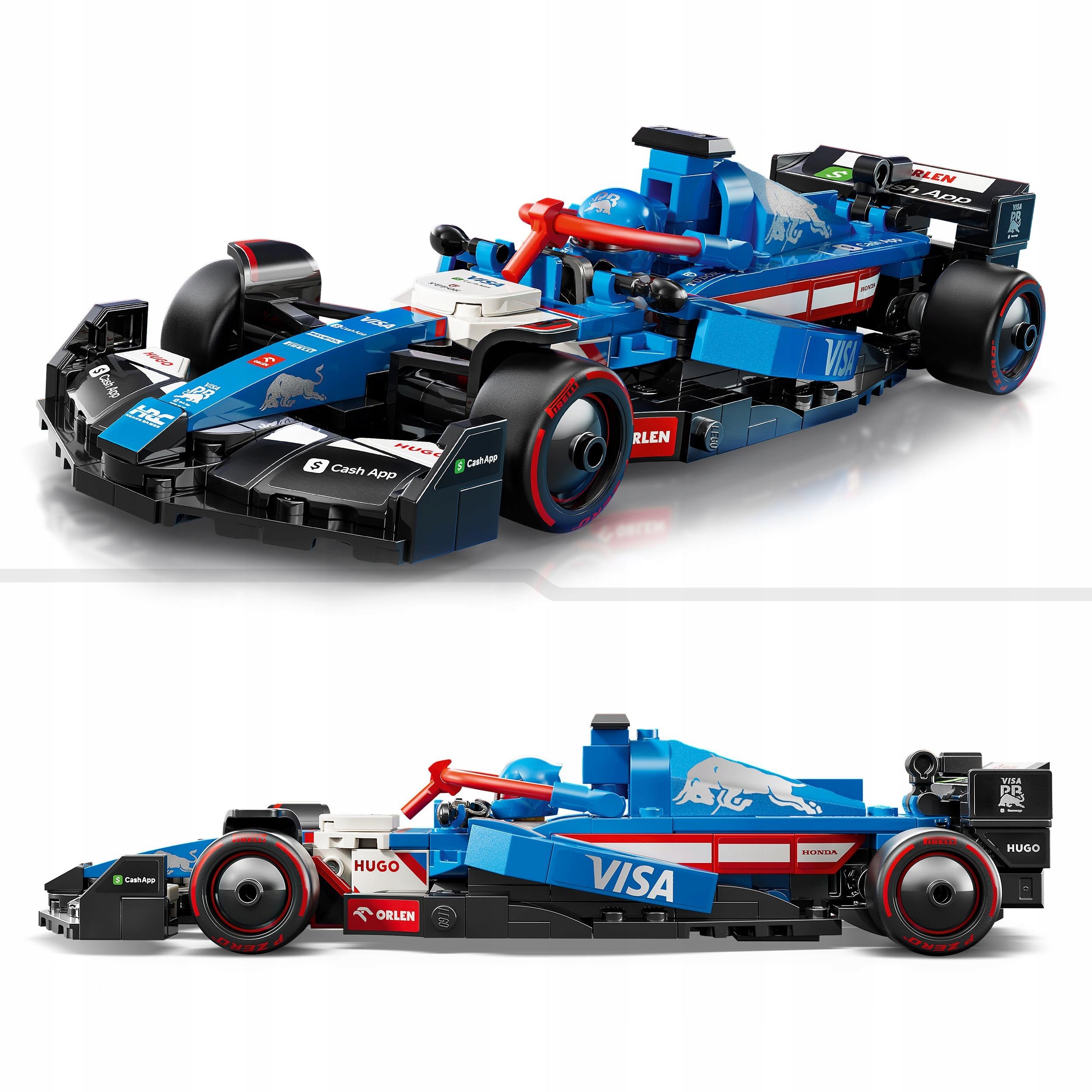 LEGO Speed Champions 77246 Visa Cash App RB VCARB 01 F1 Race Car Kid's age 18＋ years