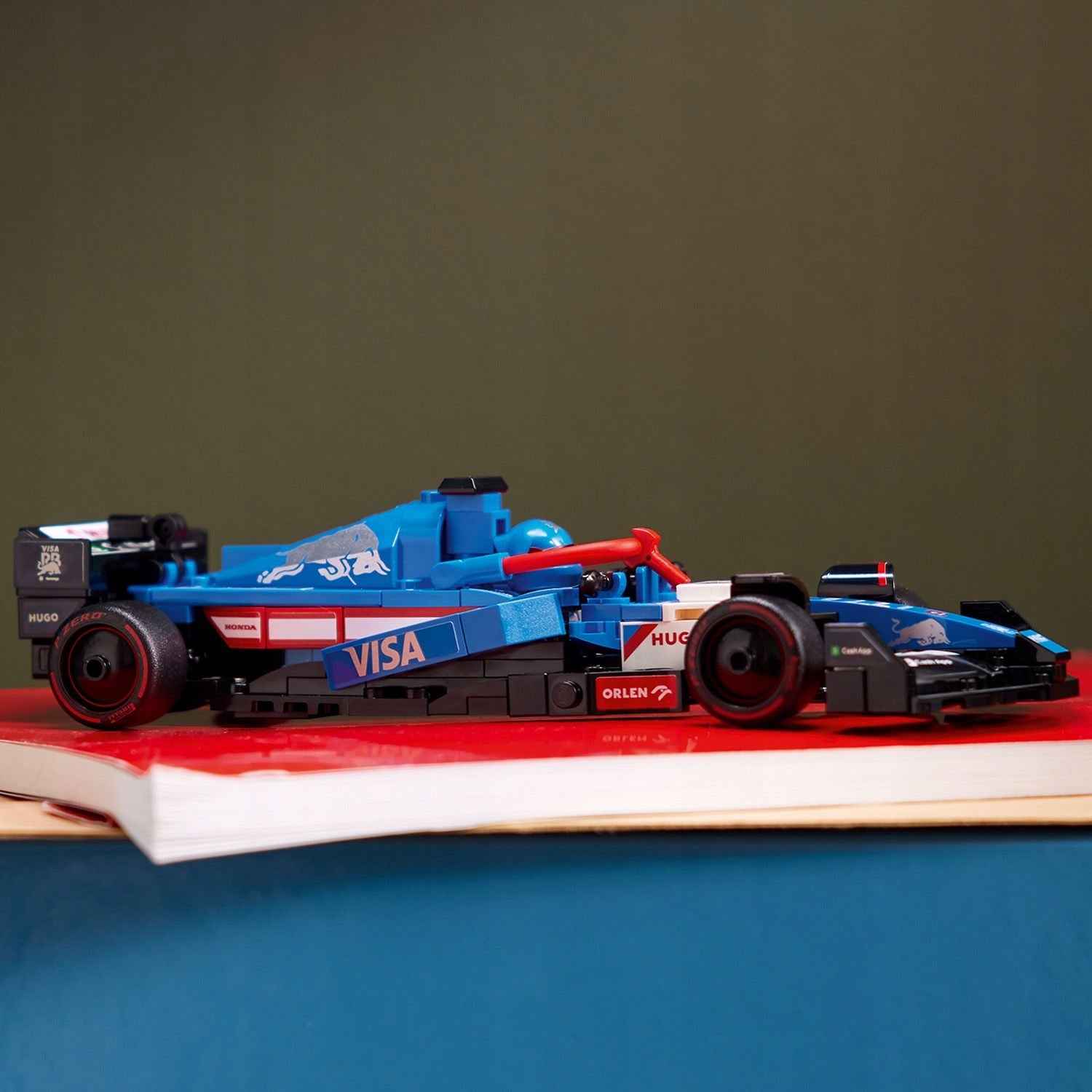 LEGO Speed Champions 77246 Visa Cash App RB VCARB 01 F1 Race Car Minimum kid's age 18