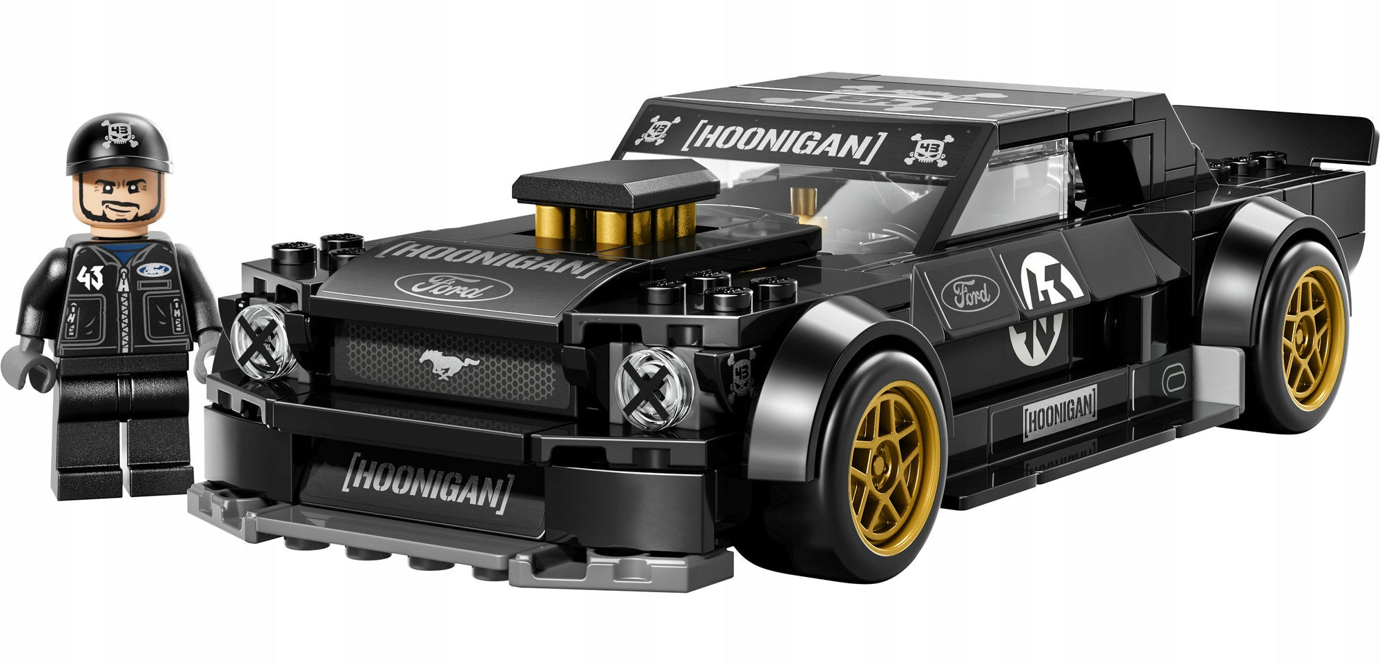 LEGO Speed Champions 77262 65 Ford Mustang Hoonicorn V1 Building Blocks Brand LEGO