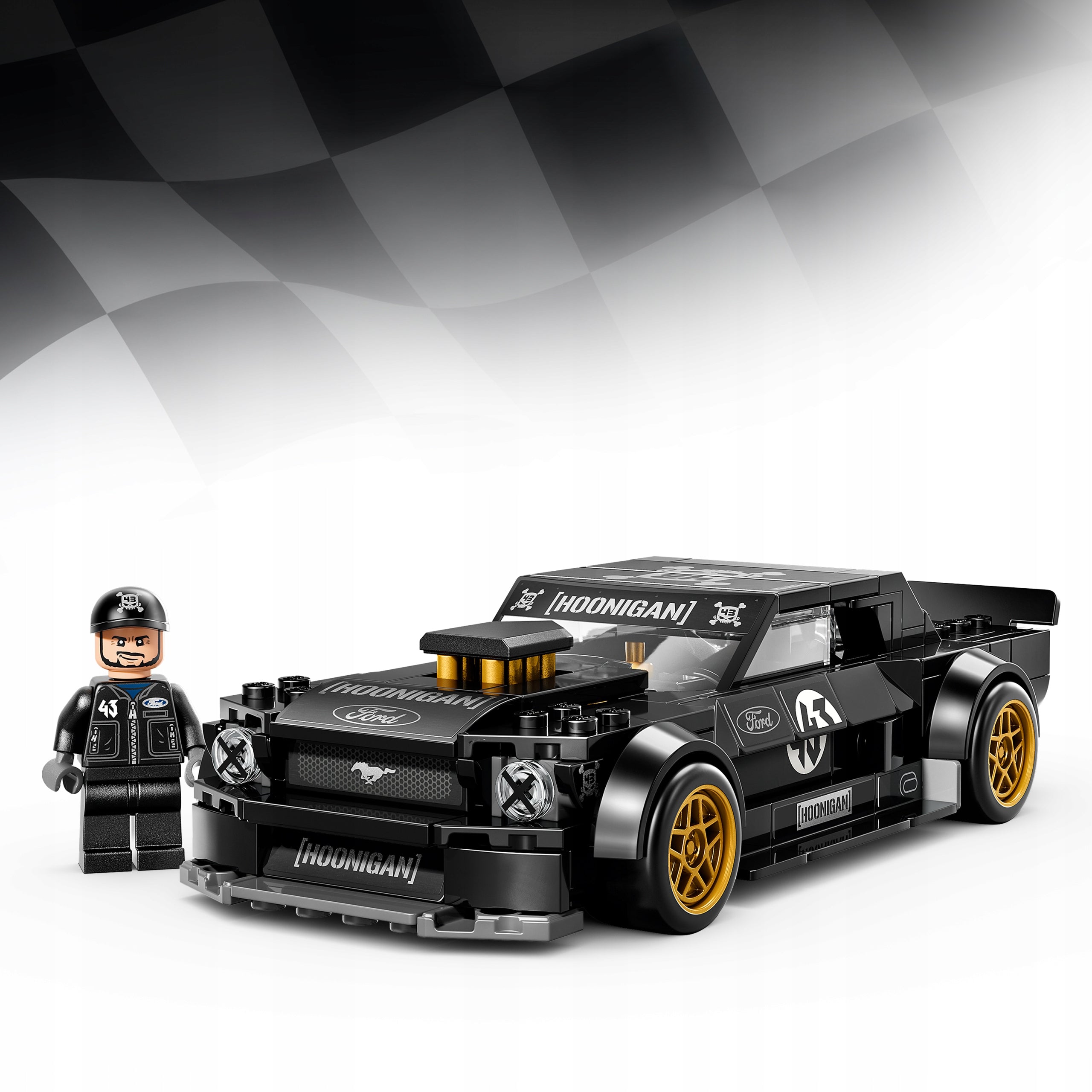 LEGO Speed Champions 77262 65 Ford Mustang Hoonicorn V1 Building Blocks Number of pieces 345