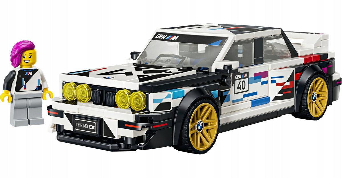 LEGO Speed Champions 77263 BMW M3 (E30) + LEGO catalogue in PDF version Packaging status original