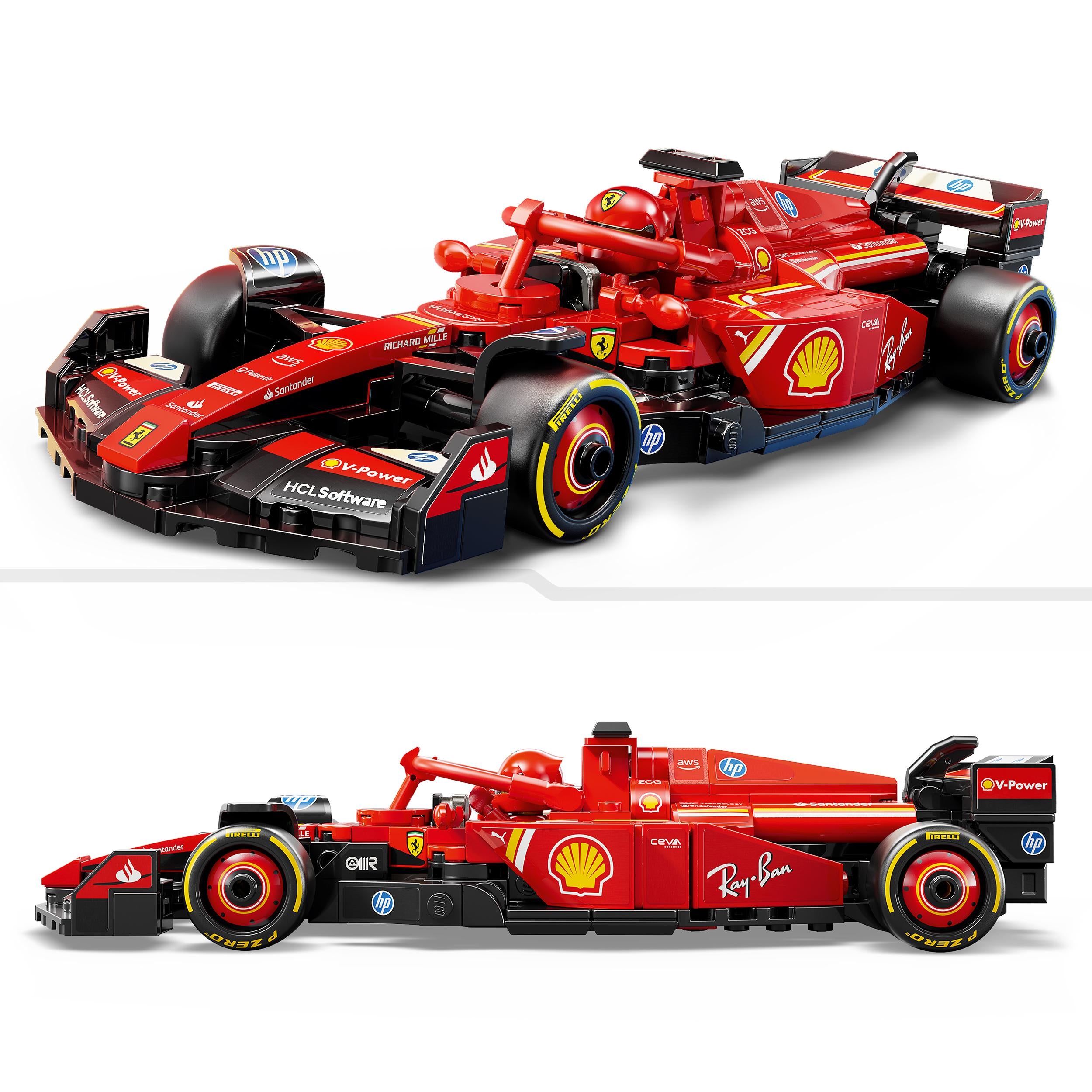 LEGO Speed Champions Ferrari SF-24 F1 Race Car 77242 Kid's age 10＋ years