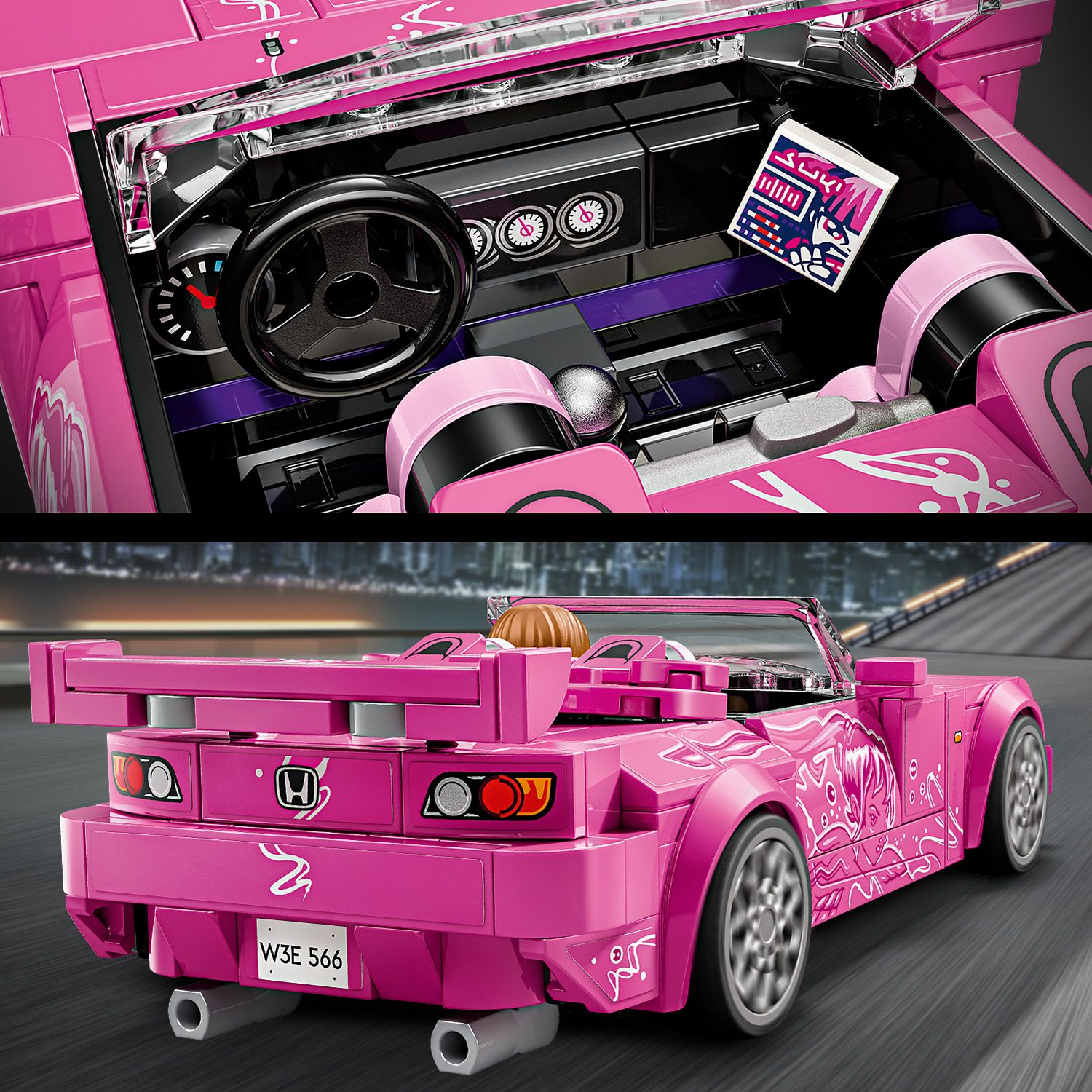 LEGO Speed Champions Honda S2000 from Too Fast, Too Furious 77241 Packaging status original