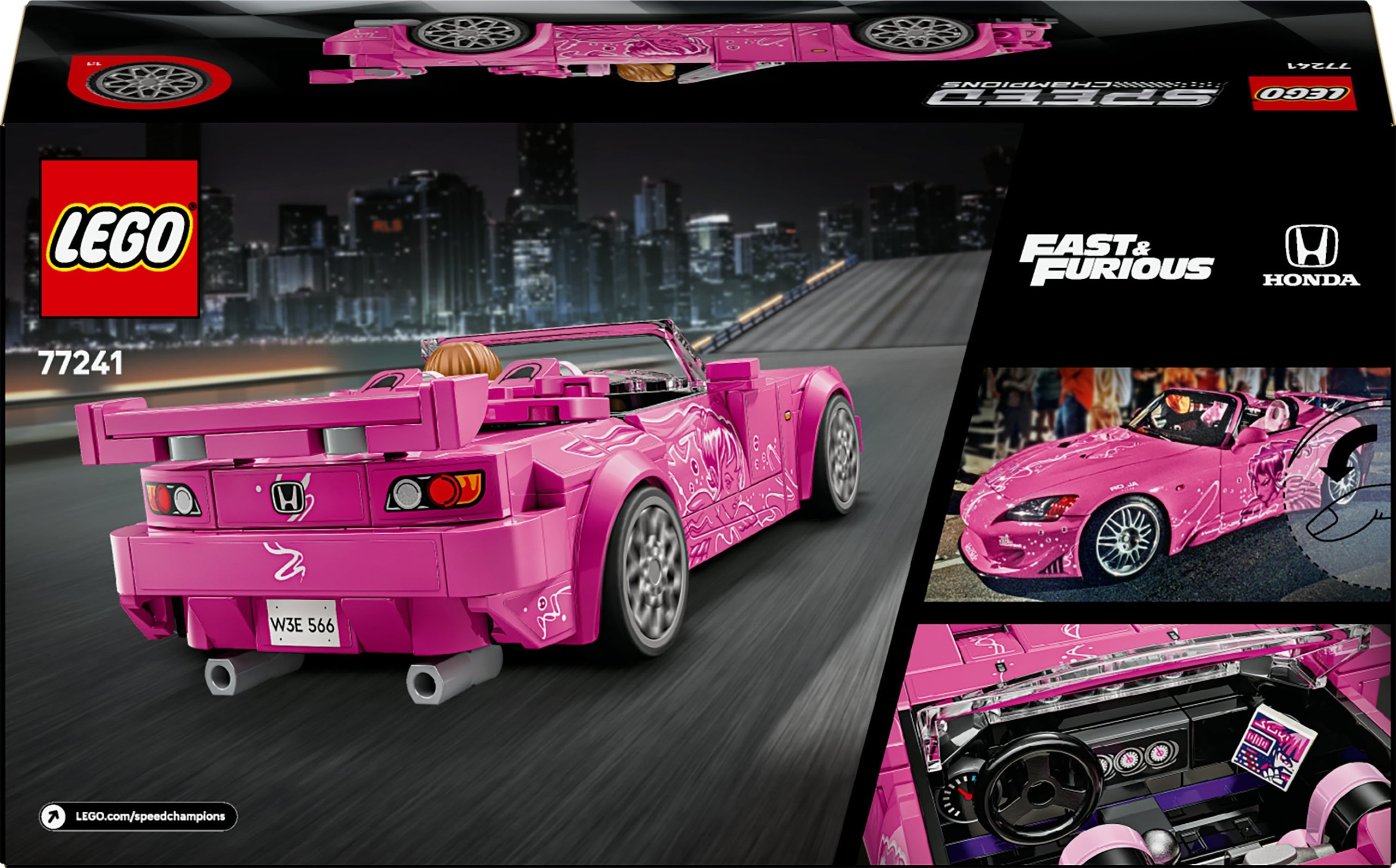 LEGO Speed Champions Honda S2000 from Too Fast, Too Furious 77241 Product number 77241