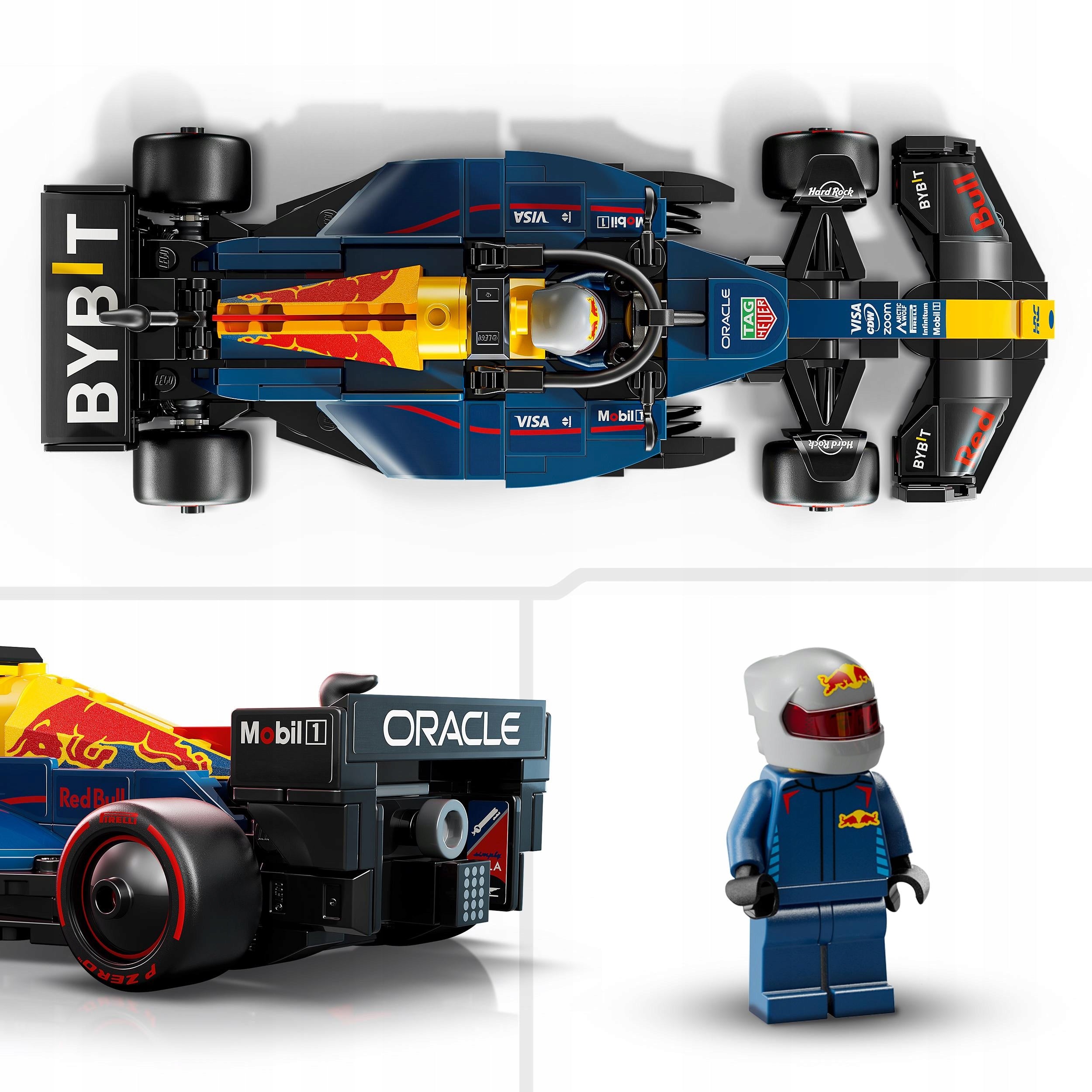 LEGO Speed Champions Oracle Red Bull Racing RB20 F1 Race Car 77243 Information regarding product safety and compliance Not suitable for children under 36 months of age