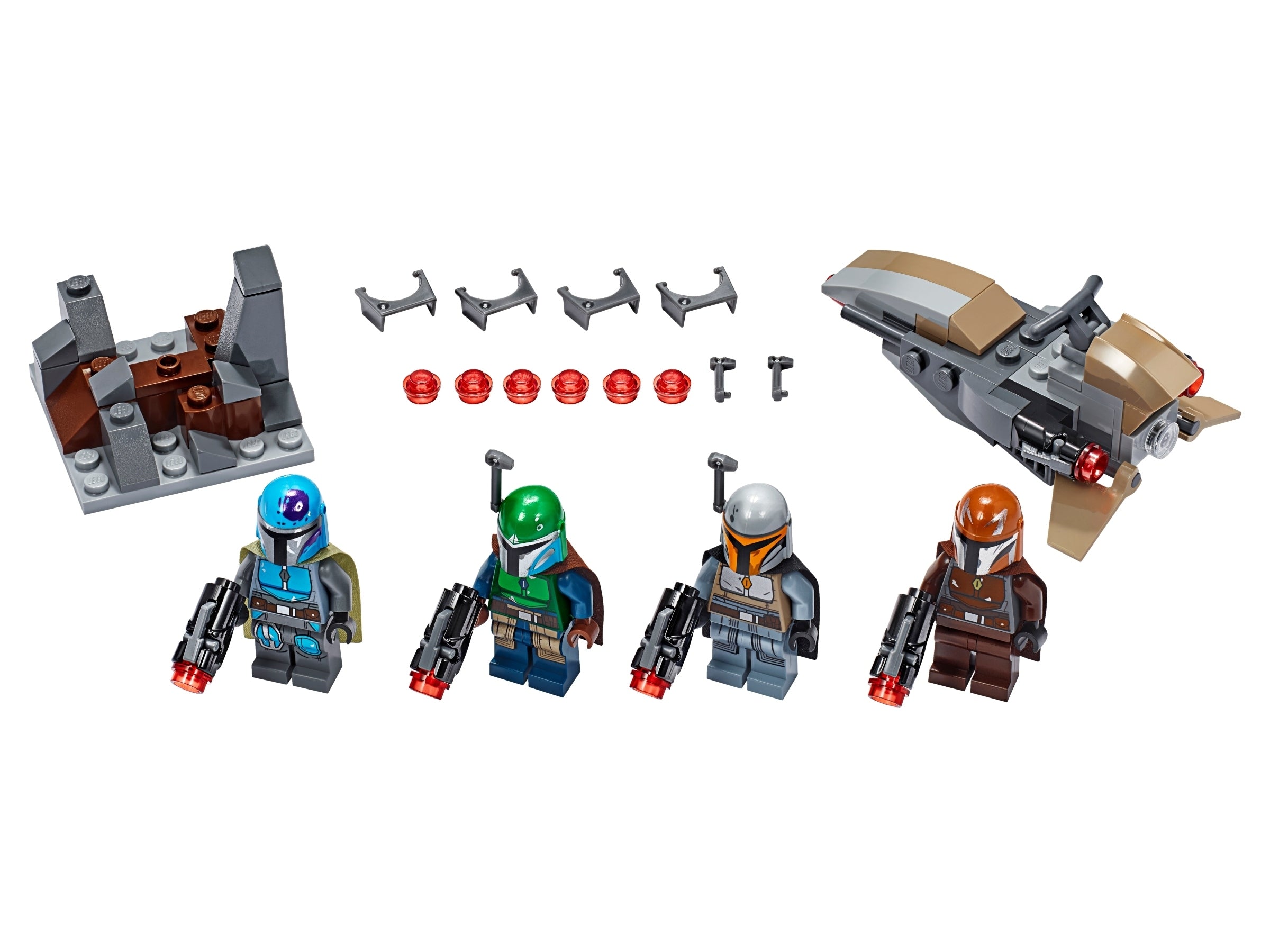 LEGO Star Wars 75267 Mandalorian Combat Kit Set name Zestaw bojowy Mandalorianina