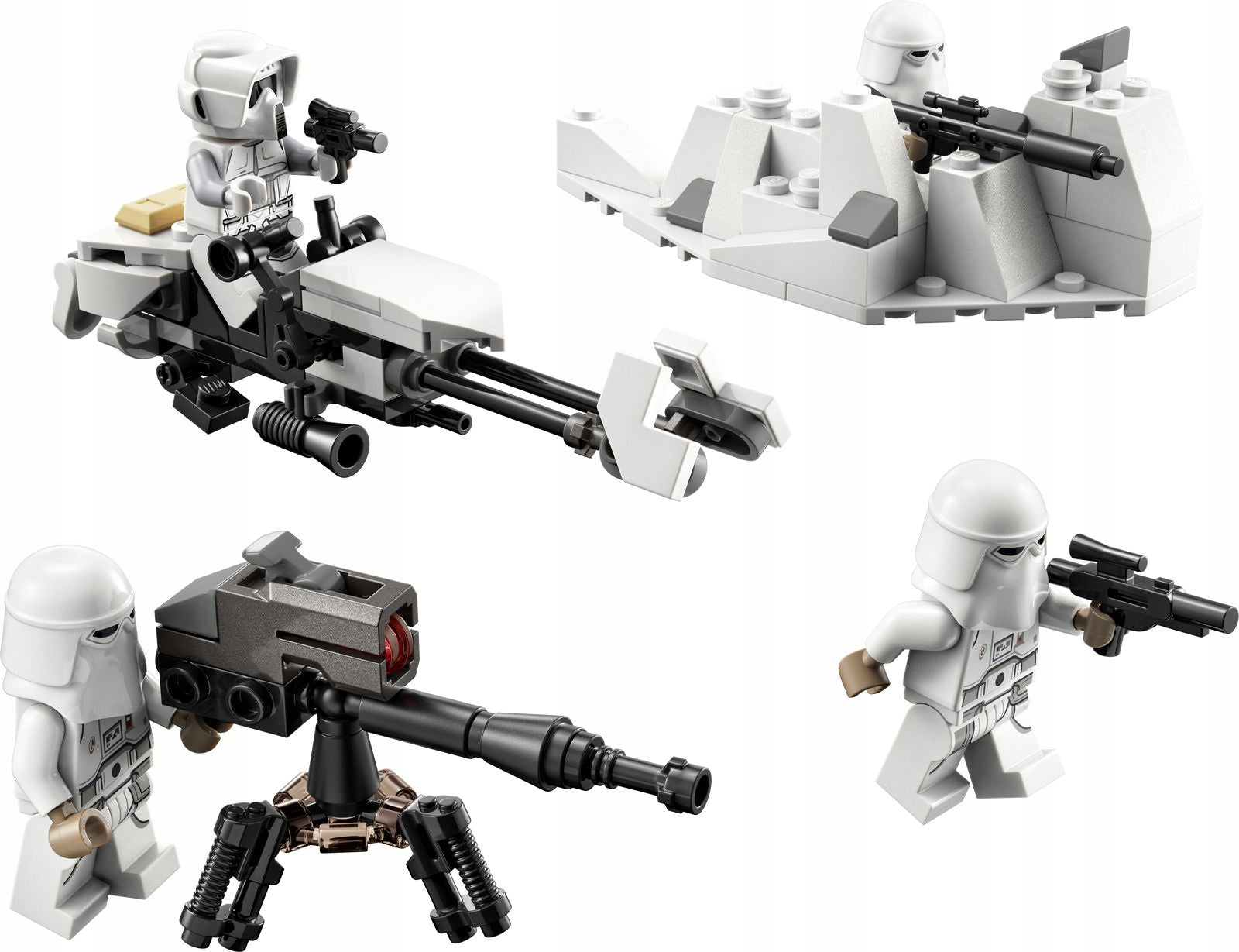 LEGO Star Wars 75320 Battle Set with Snow Stormtrooper Brand LEGO