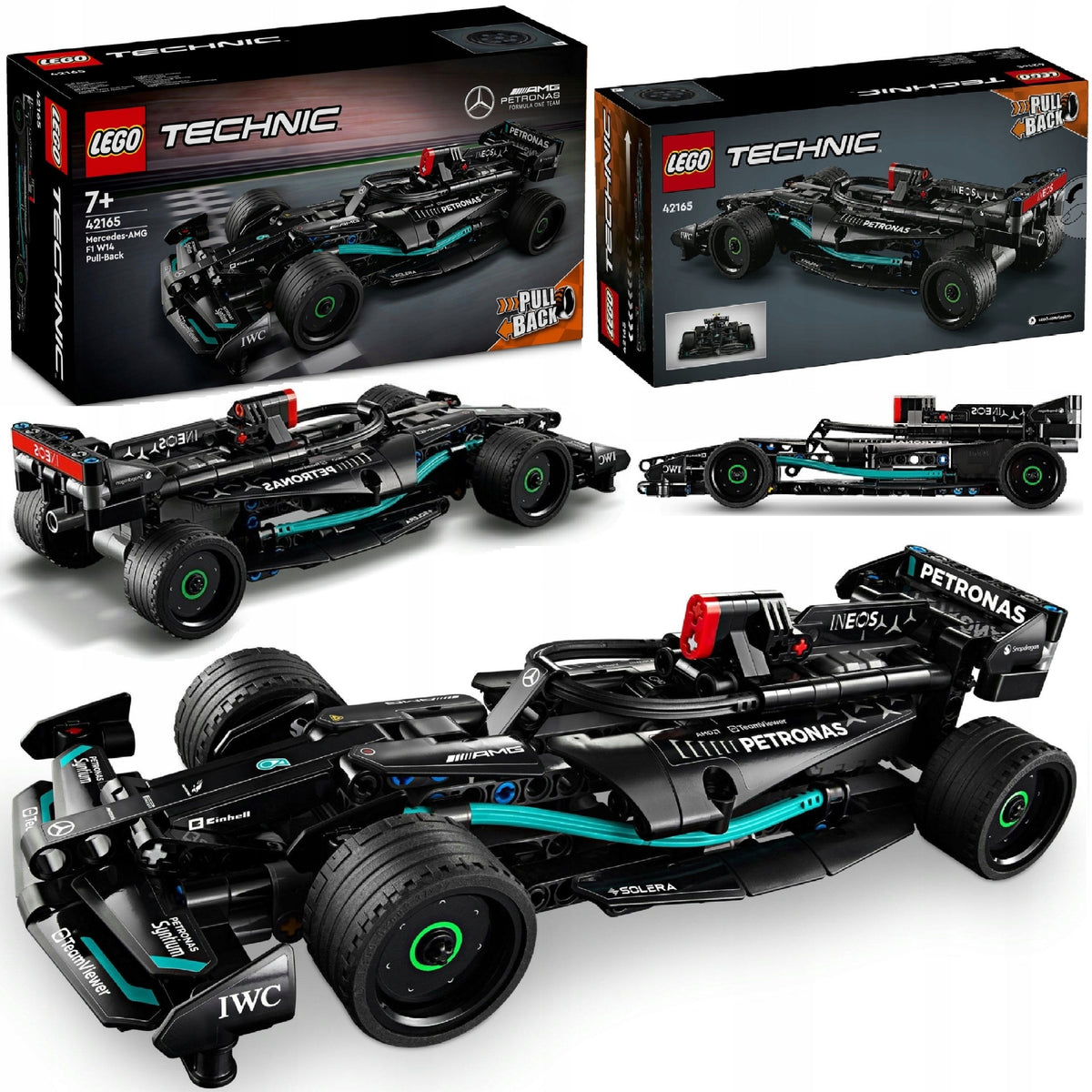 LEGO TECHNIC 42165 MERCEDES-AMG F1 W14 E PERFORMANCE PULL-BACK GIFT