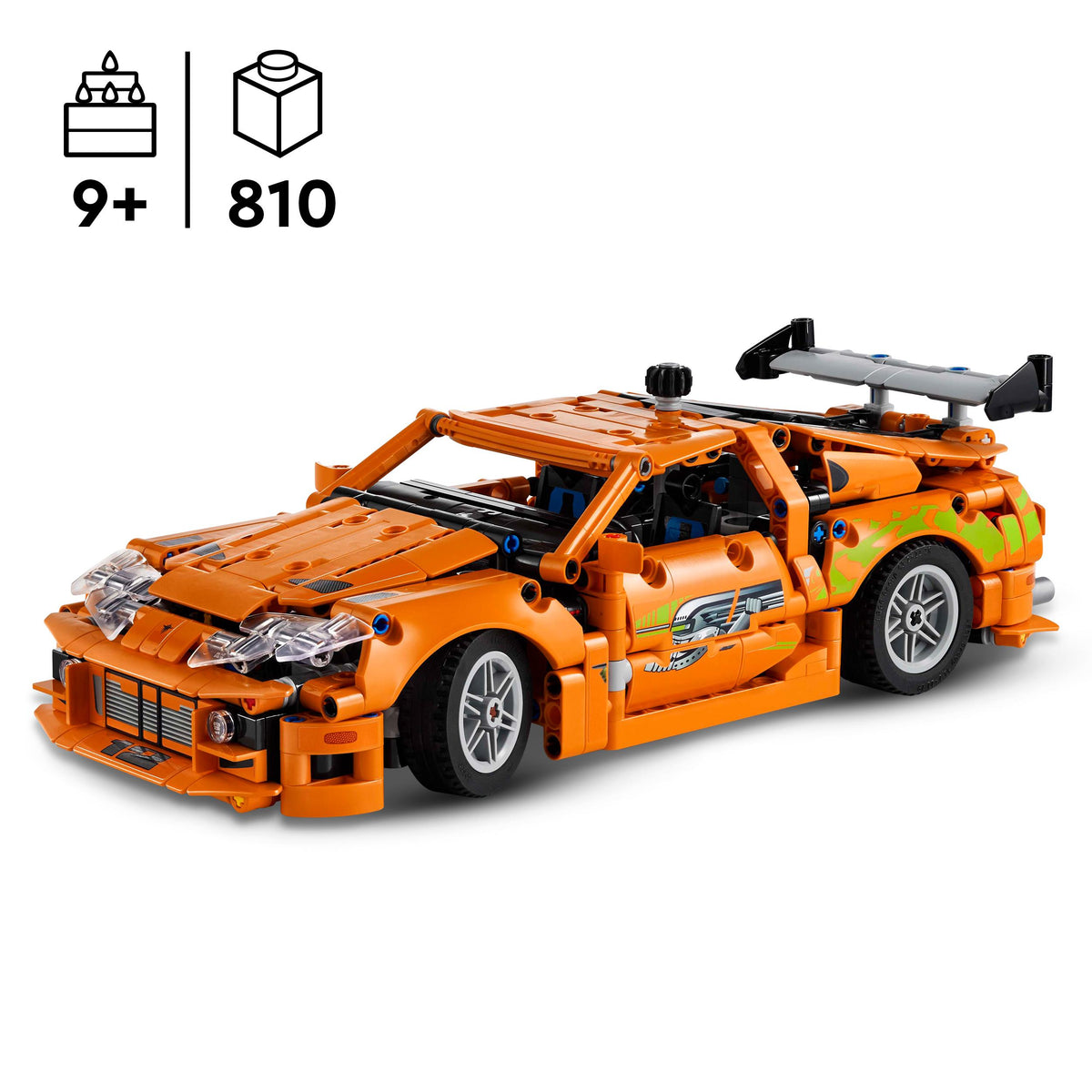 LEGO TECHNIC FAST AND FURIOUS TOYOTA SUPRA MK4 42204 + PDF CATALOGUE Brand LEGO