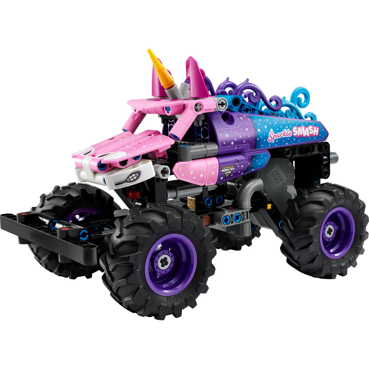 LEGO TECHNIC MONSTER JAM SPARKLE SMASH WITH PULL-BACK DRIVE 42220 Product number 42220