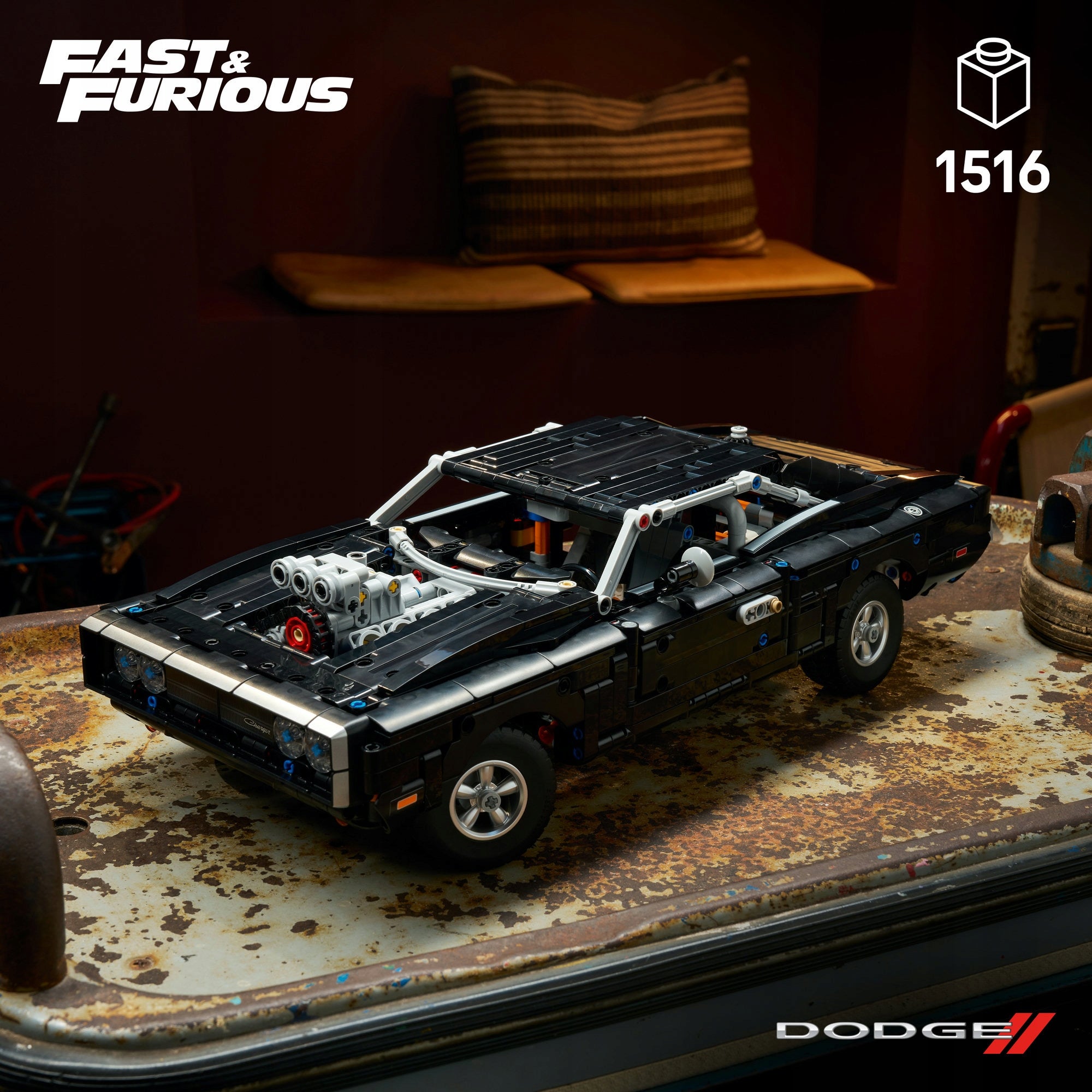 LEGO Technic Car Fast and Furious Dodge Charger R/T 42231 Set name LEGO Technic 42231 Samochód Fast and Furious Dodge Charger R/T