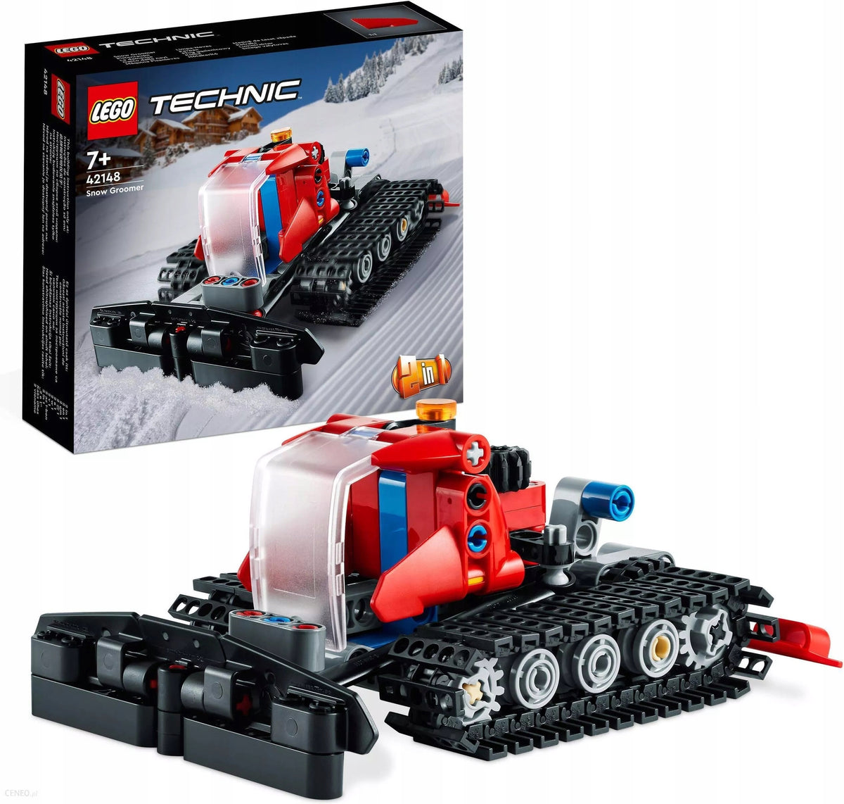 LEGO Technic Ratrak 2in1 42148 Gift 177 el.