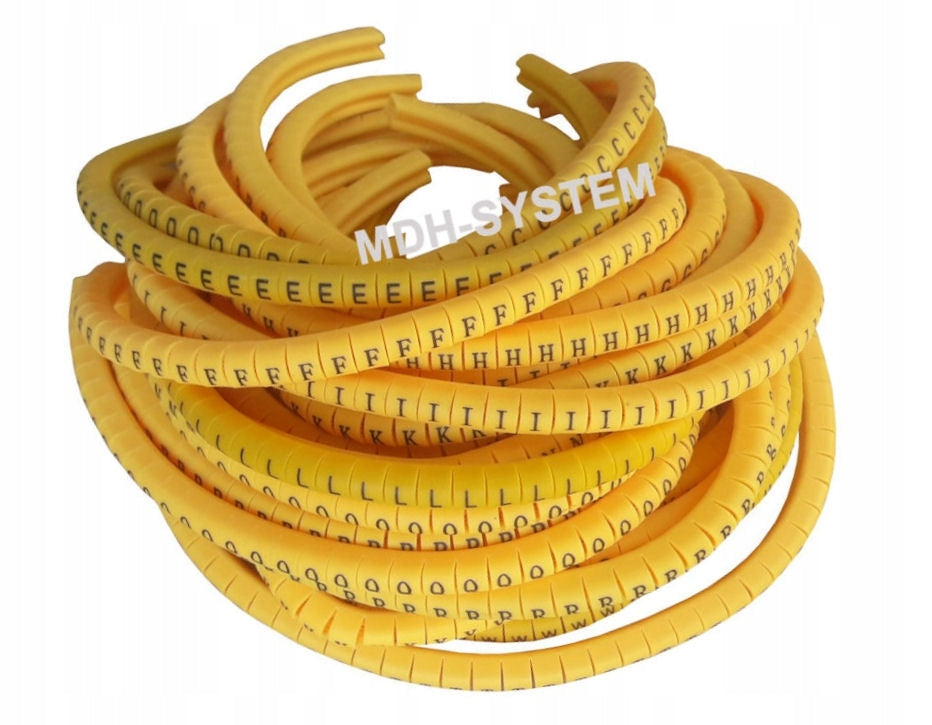 LETTER CABLE MARKER WIRE MARKERS LETTERS A-Z 1040 PIECES