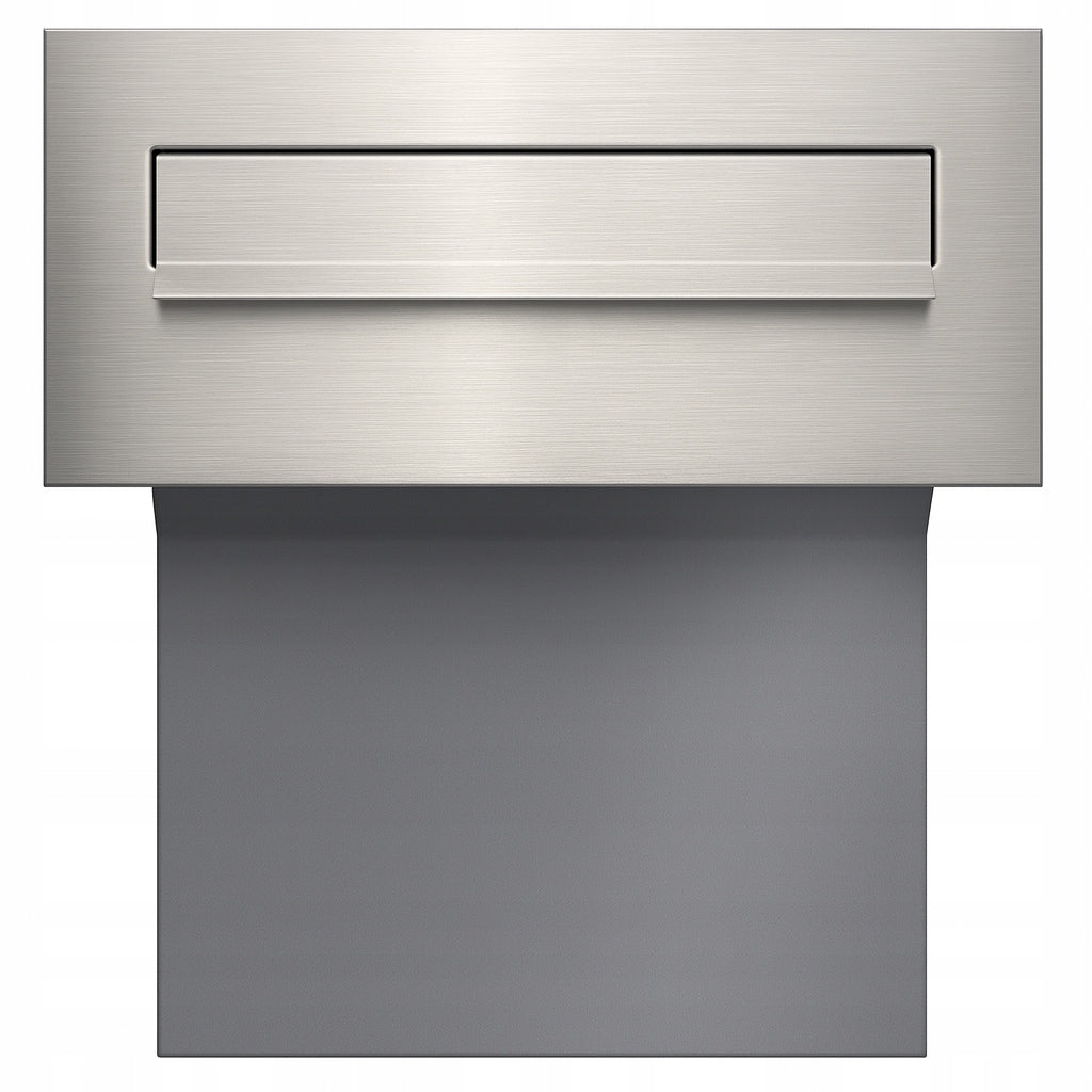 LETTERBOX FOR INSERTING STAINLESS STEEL + FRAME Brand Handmet